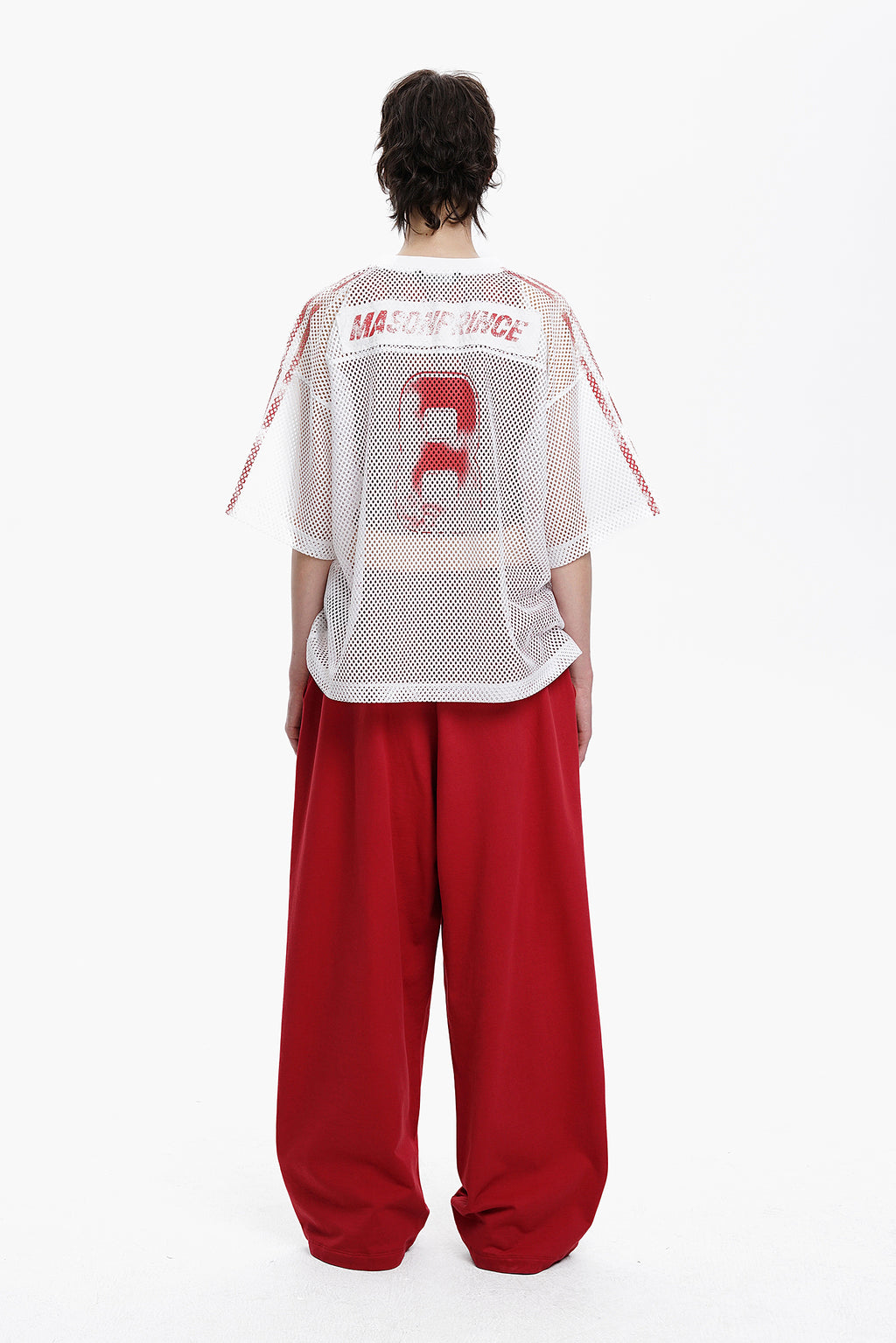 Mesh Sports Jersey Tee