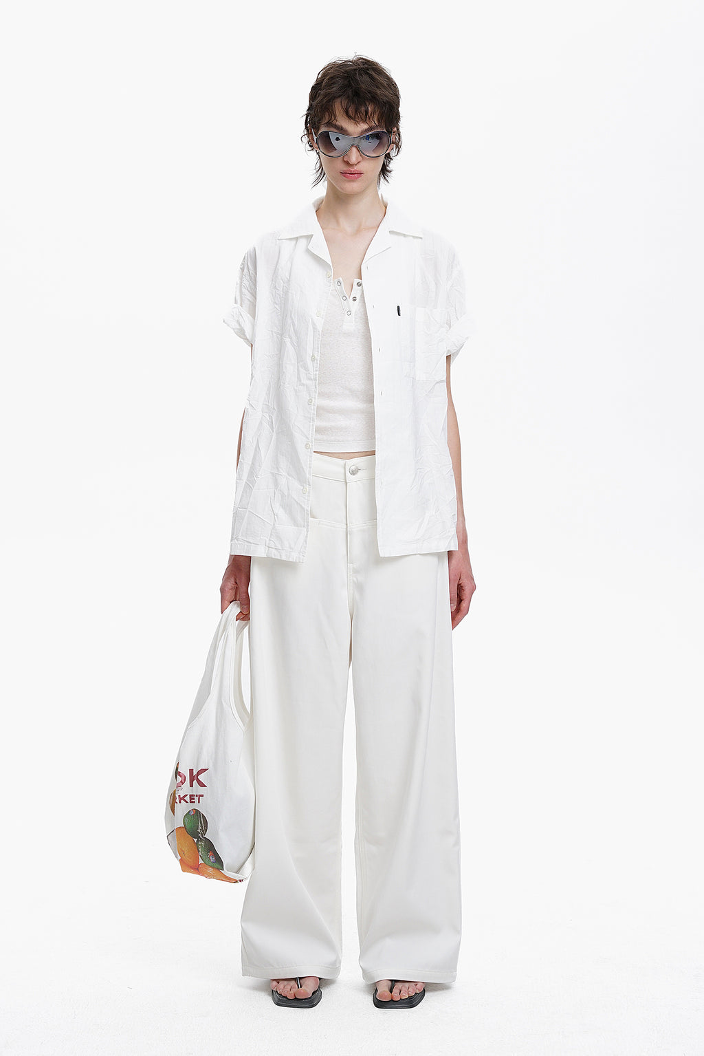 Waves in Linen Vacation Shirt