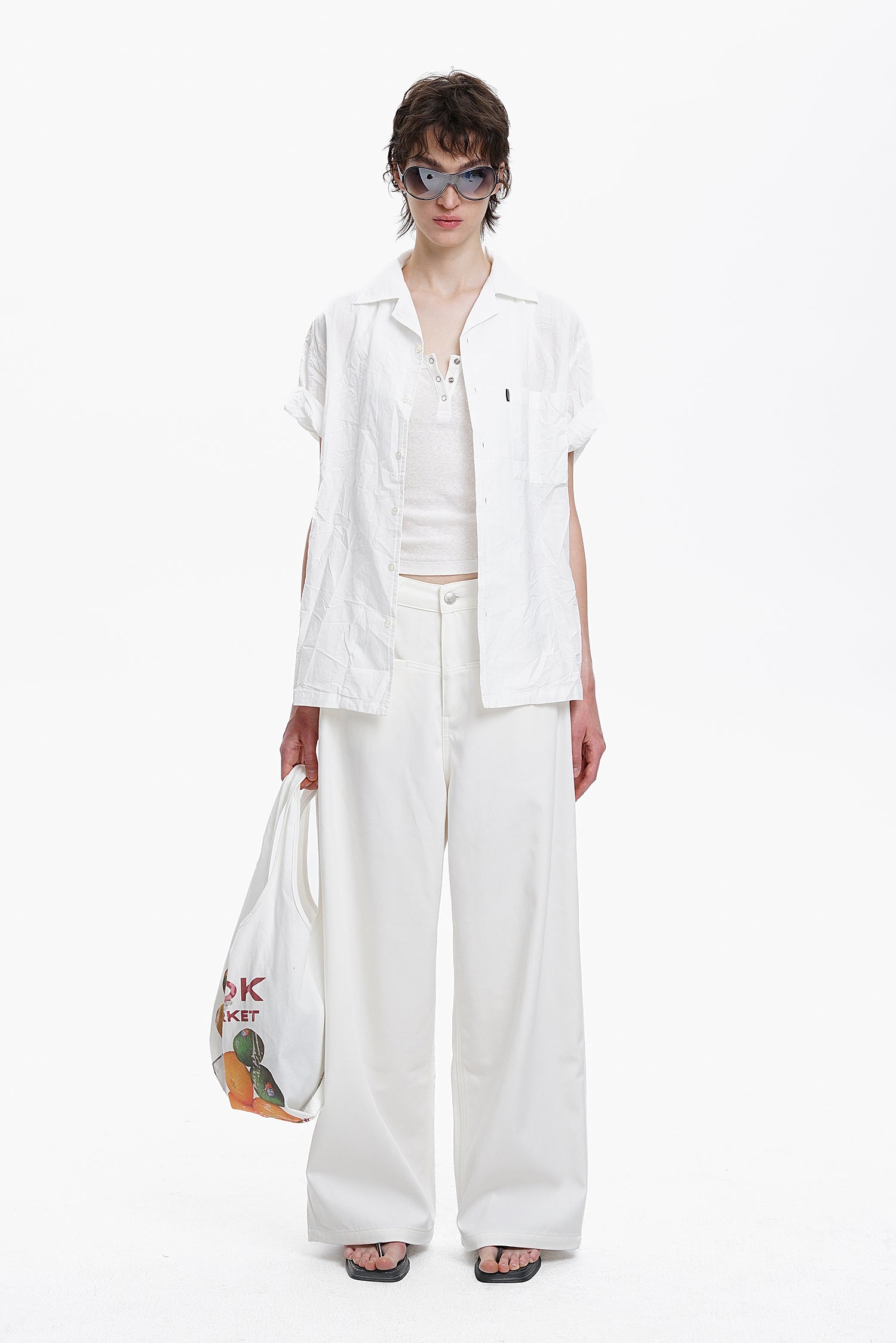 Waves in Linen Vacation Shirt