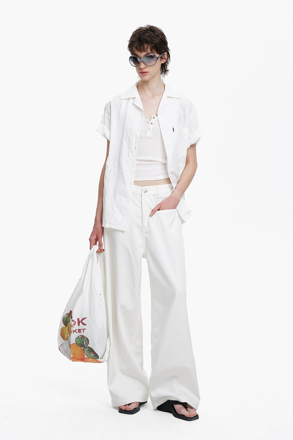 Waves in Linen Vacation Shirt