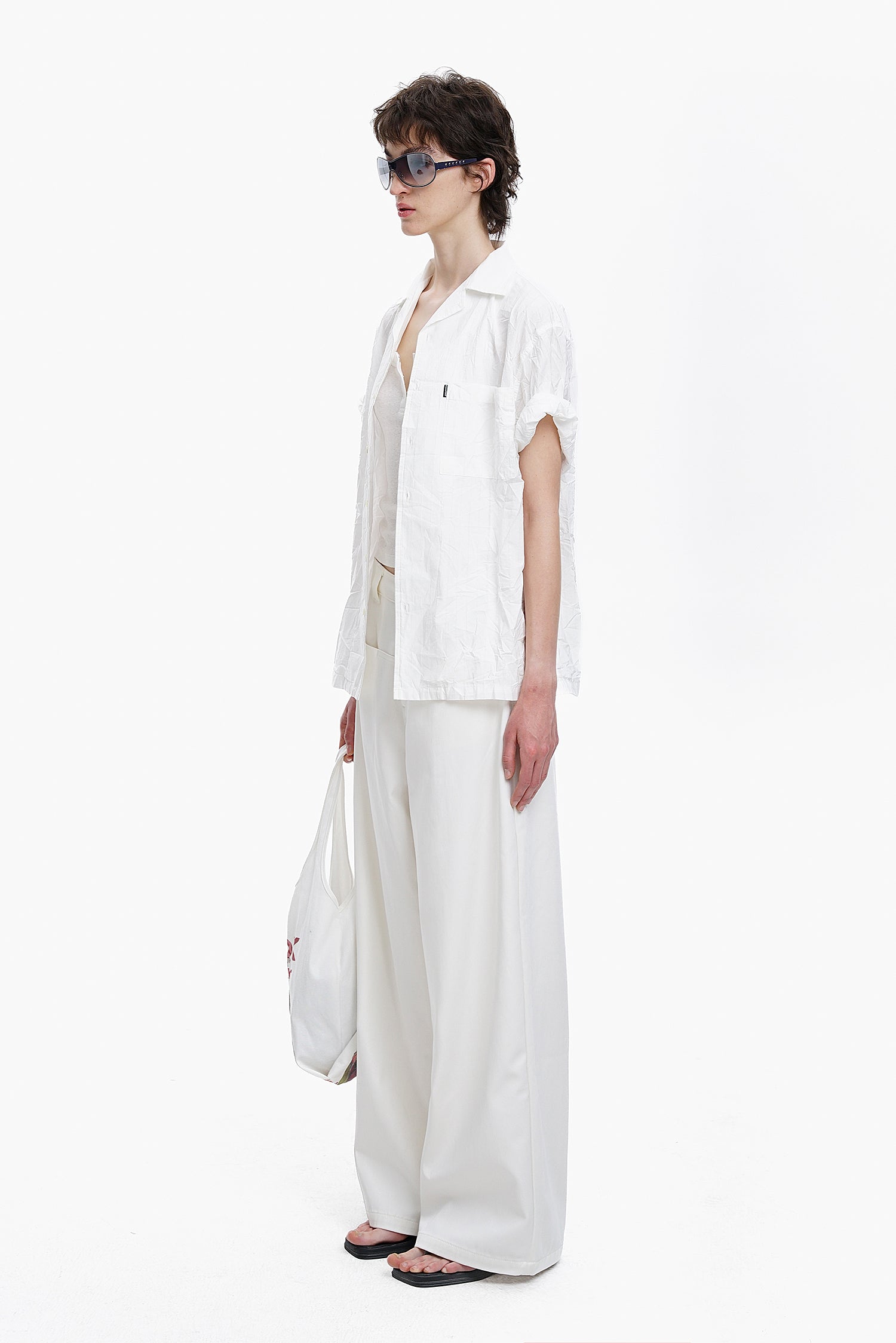 Waves in Linen Vacation Shirt