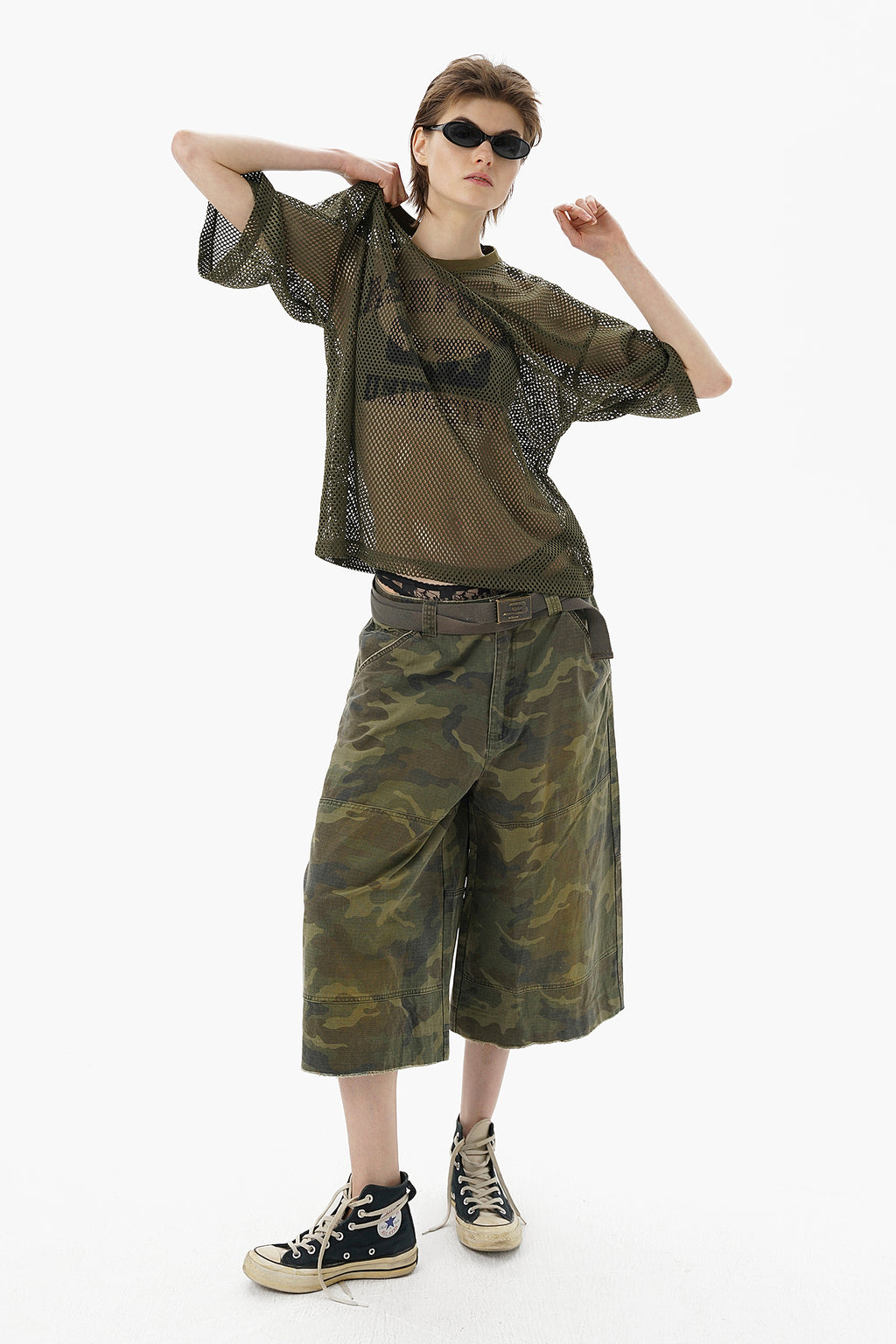 Mesh Sports Jersey Tee