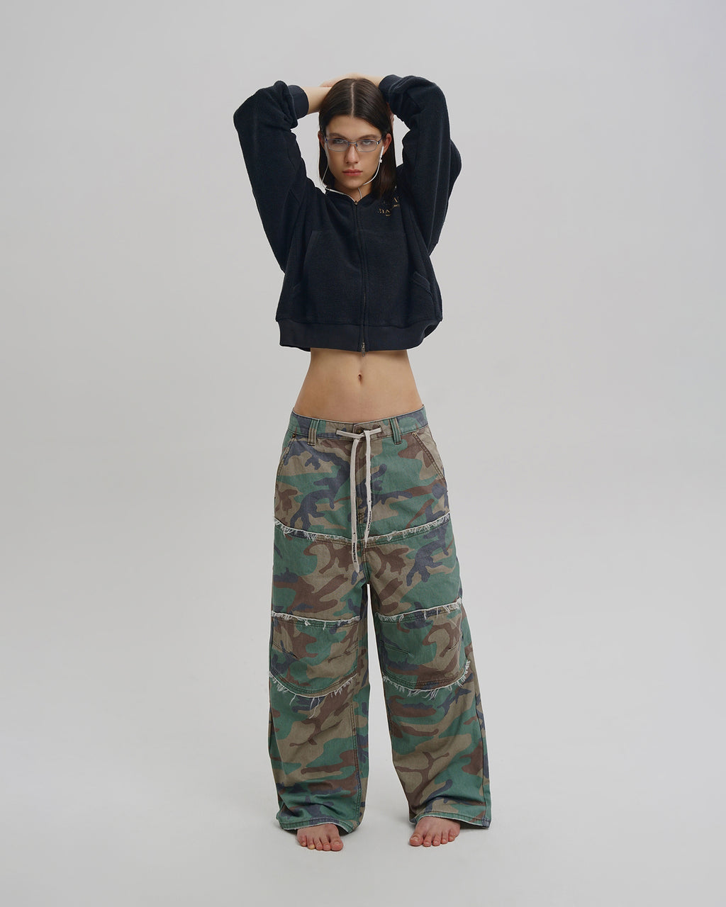 Champion Exclusive Embroidered Zip Hoodie