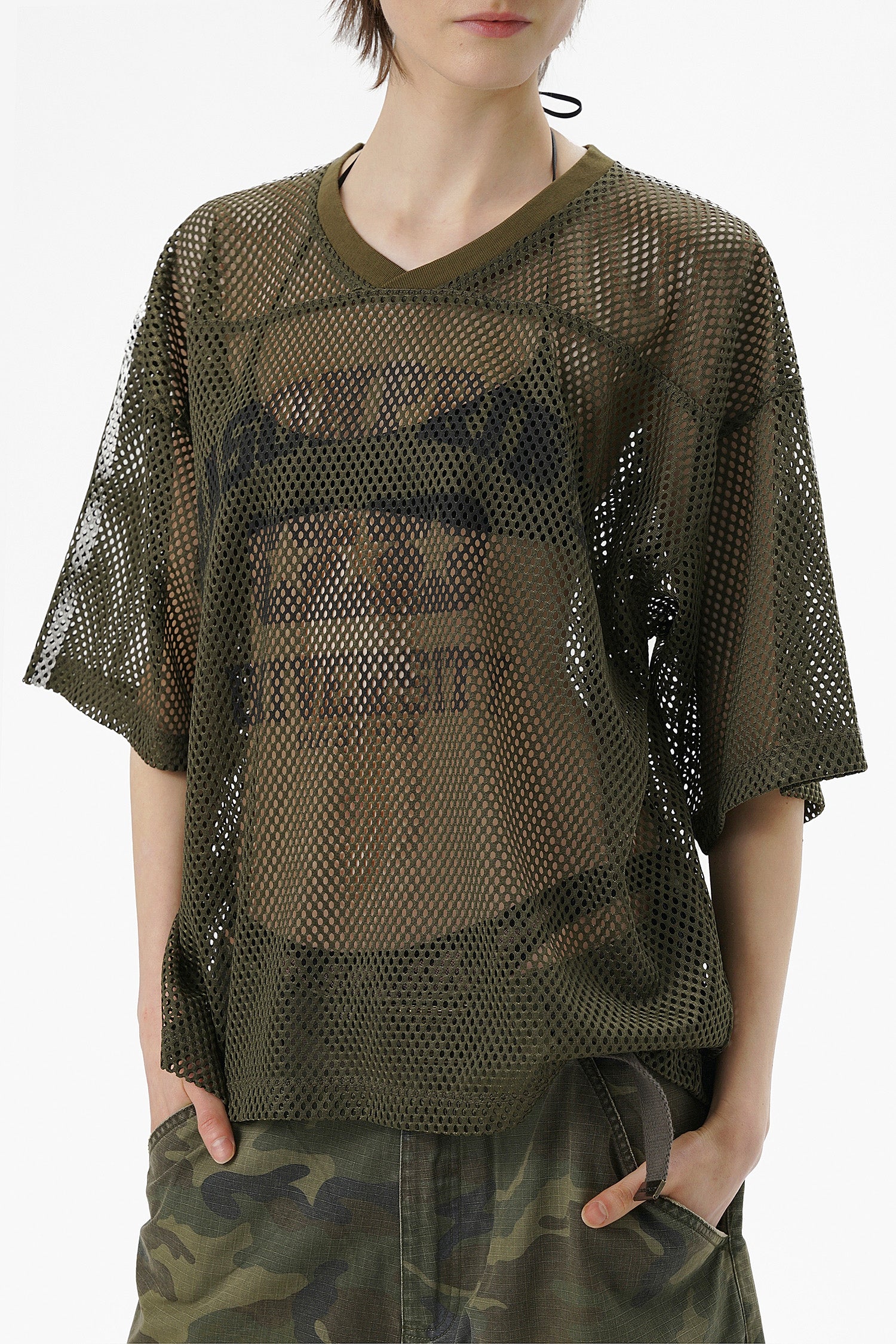 Mesh Sports Jersey Tee