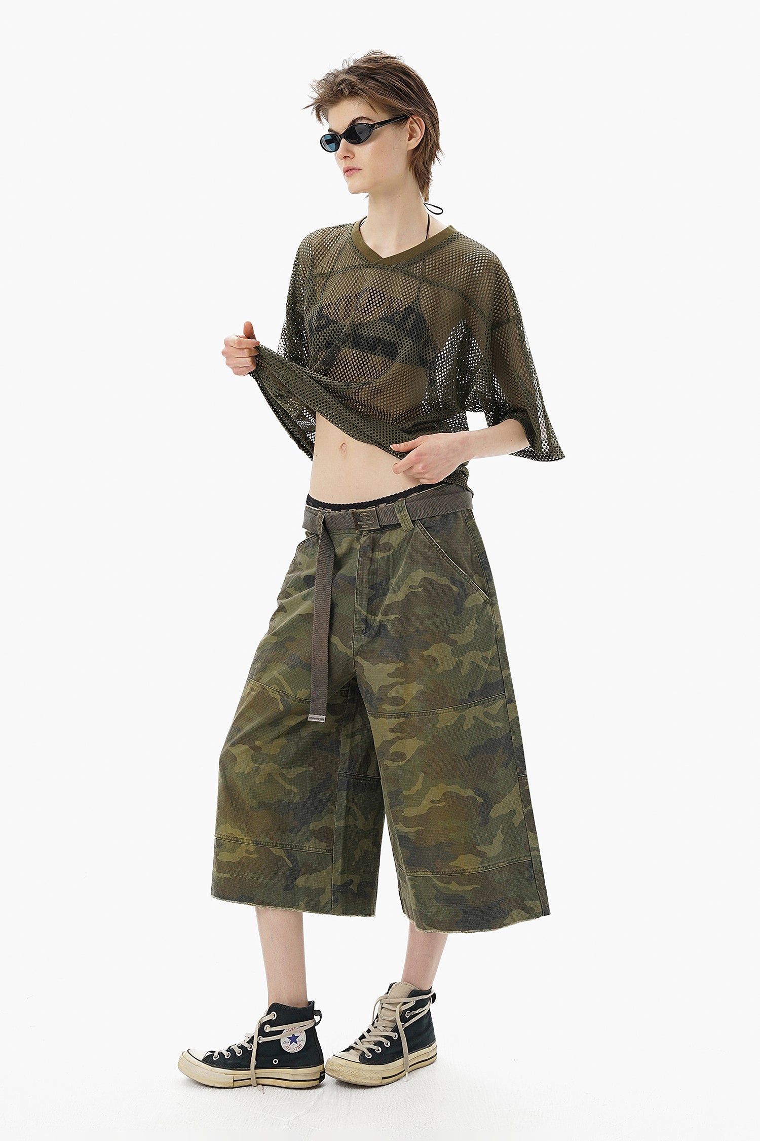 Mesh Sports Jersey Tee