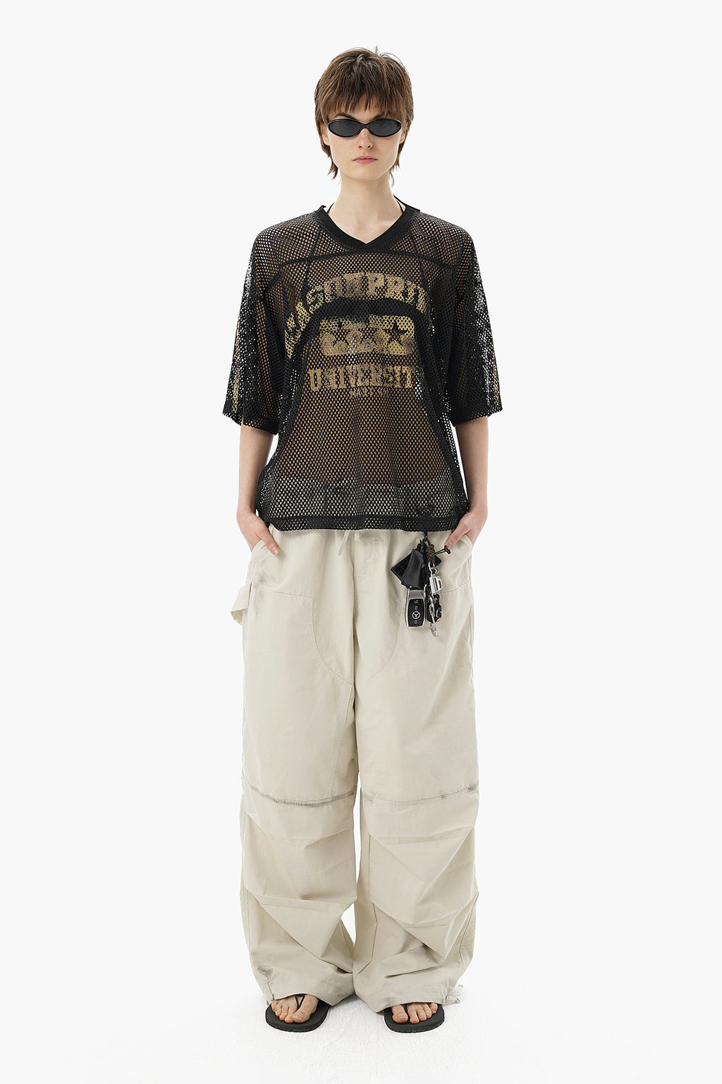 Mesh Sports Jersey Tee