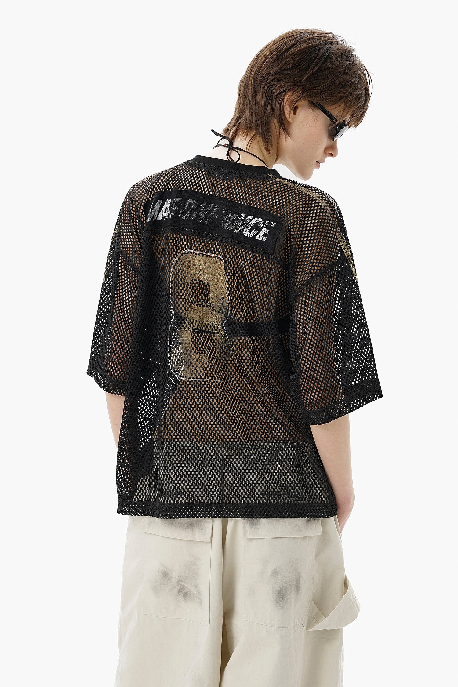 Mesh Sports Jersey Tee