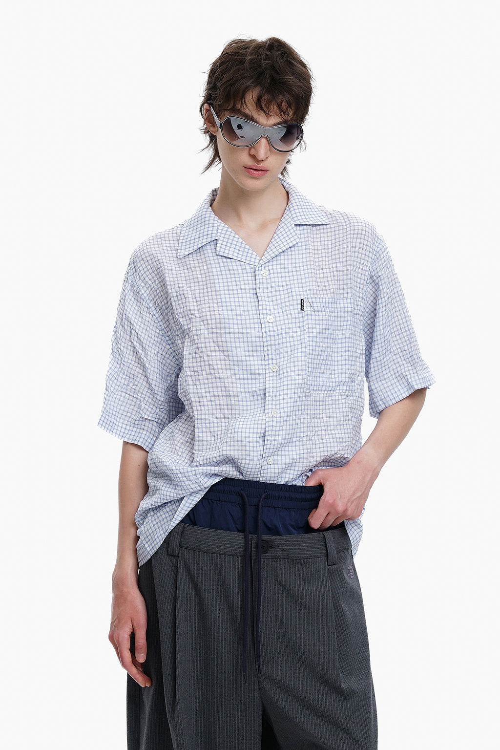 Waves in Linen Vacation Shirt