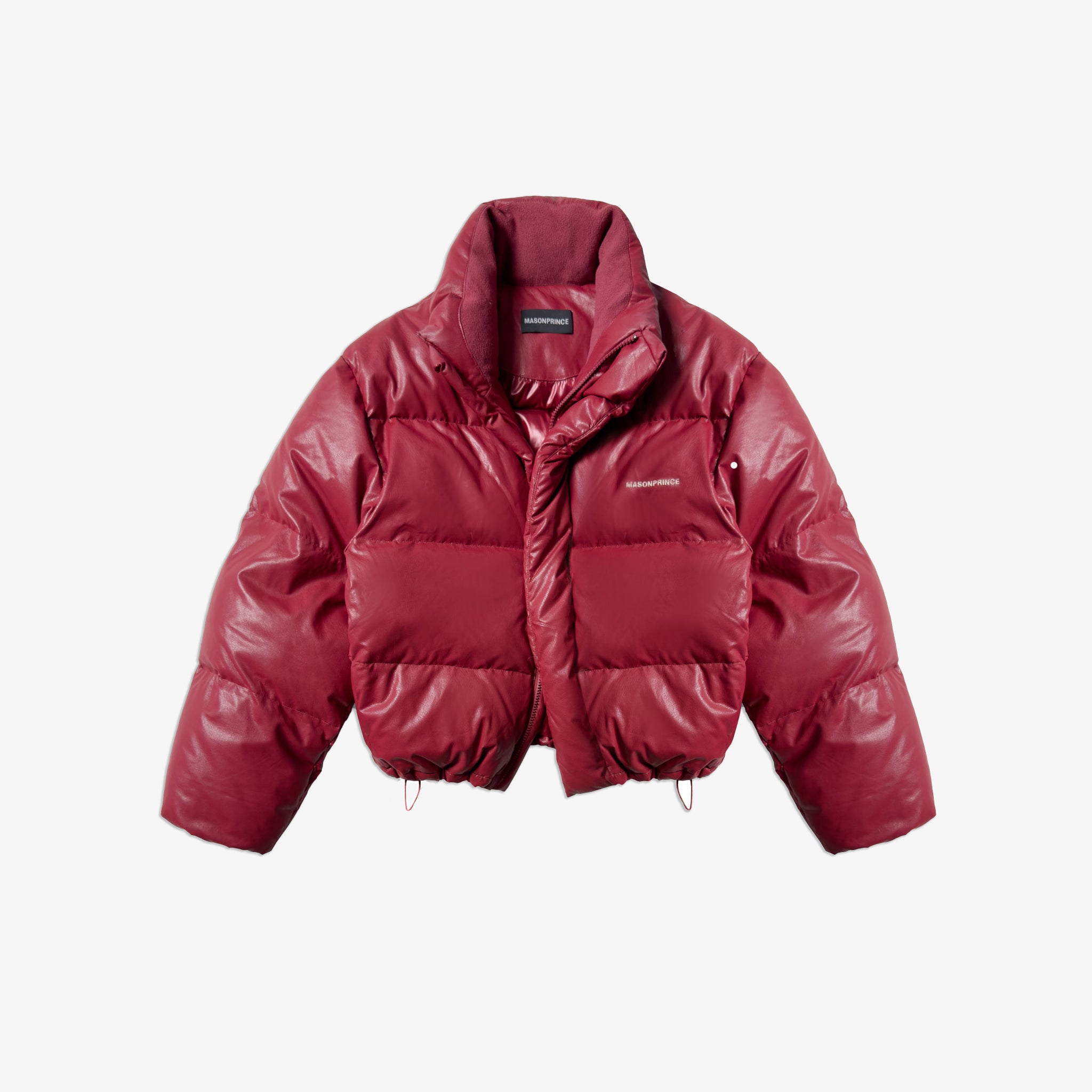 Short puffer jacket - Red