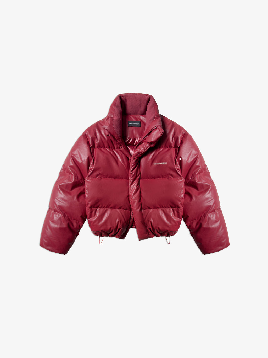 Short puffer jacket - Red