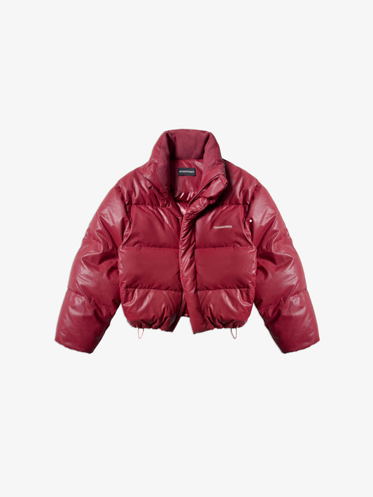 Short puffer jacket - Red