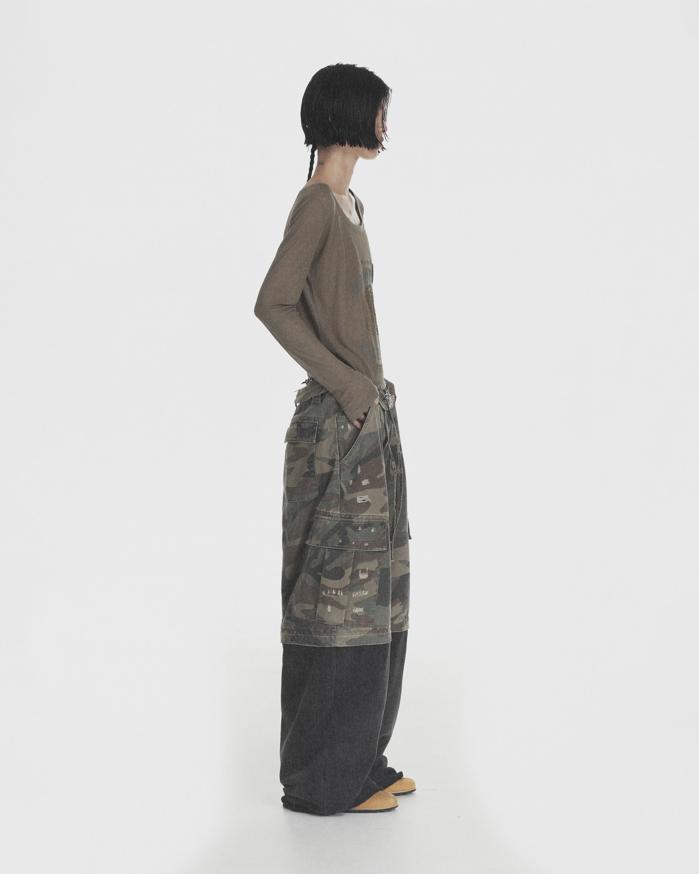 808 Modular Camo Knit Pants