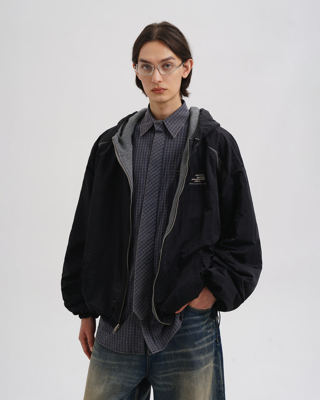 Dual Form Reversible Hoodie Jacket