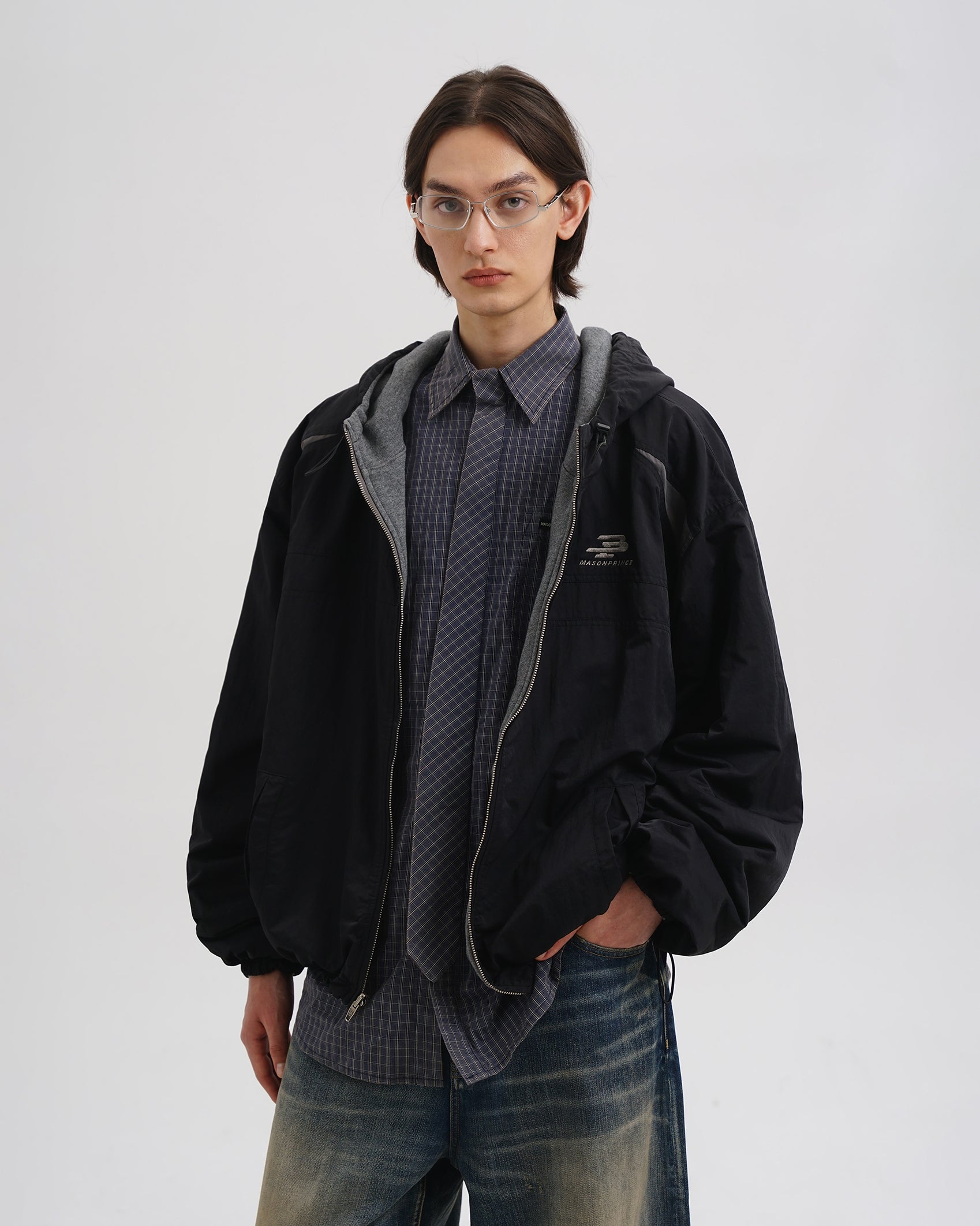 Dual Form Reversible Hoodie Jacket