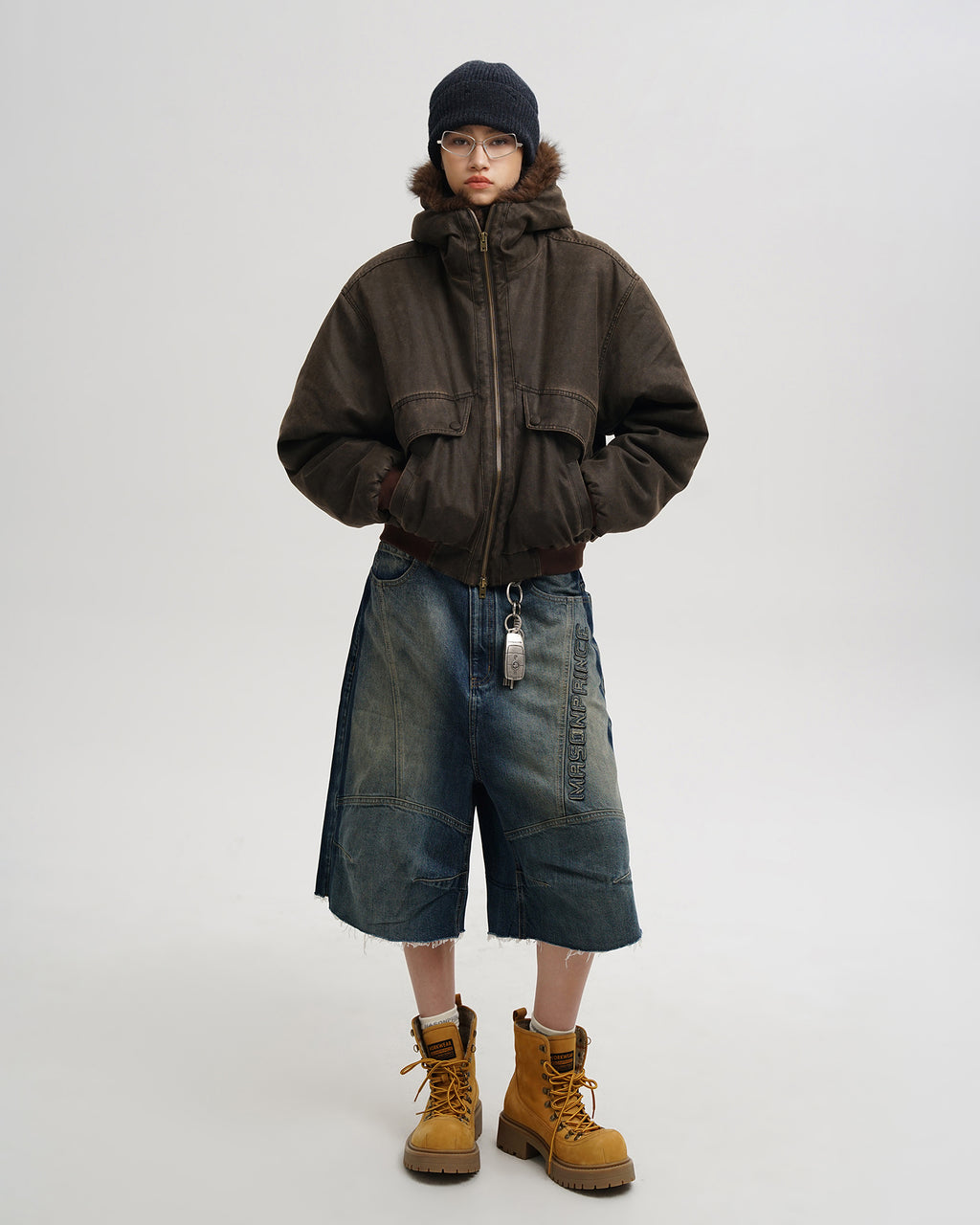 Y2K Washed Blue Denim