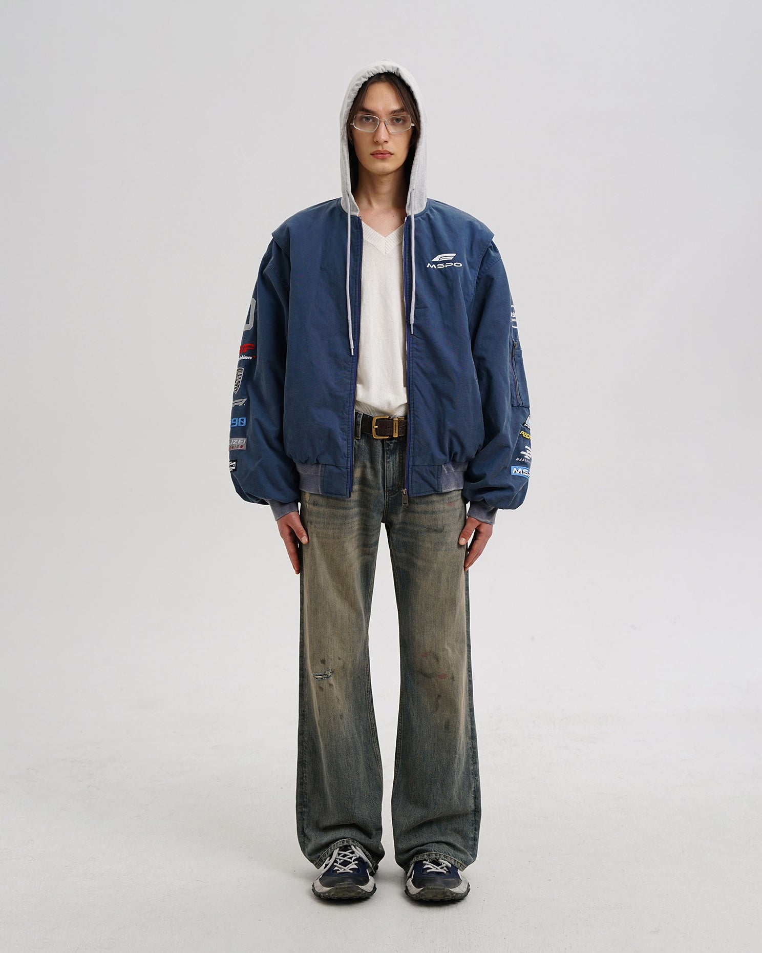 Turbo Capsule Hooded Bomber Jacket