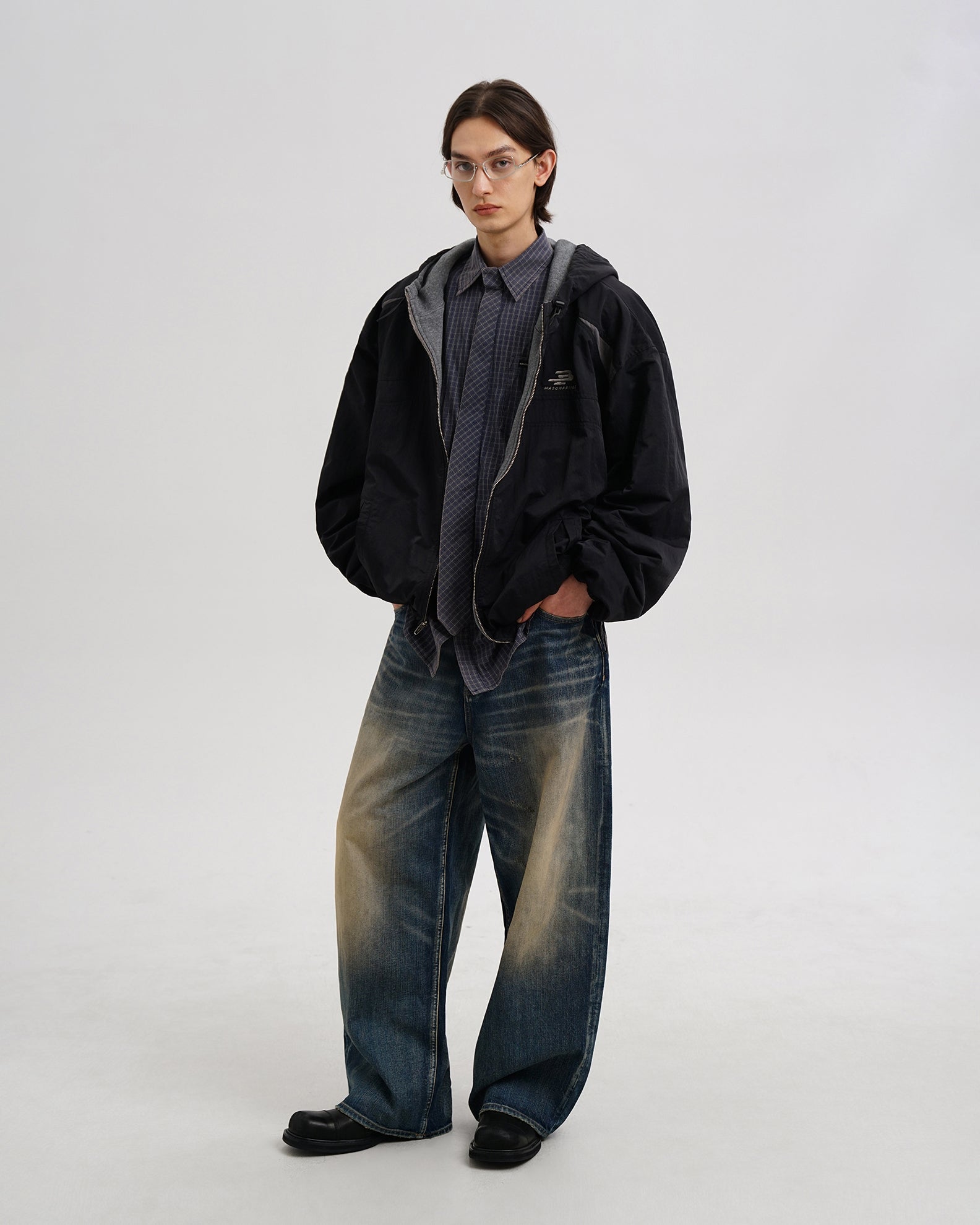 Dual Form Reversible Hoodie Jacket