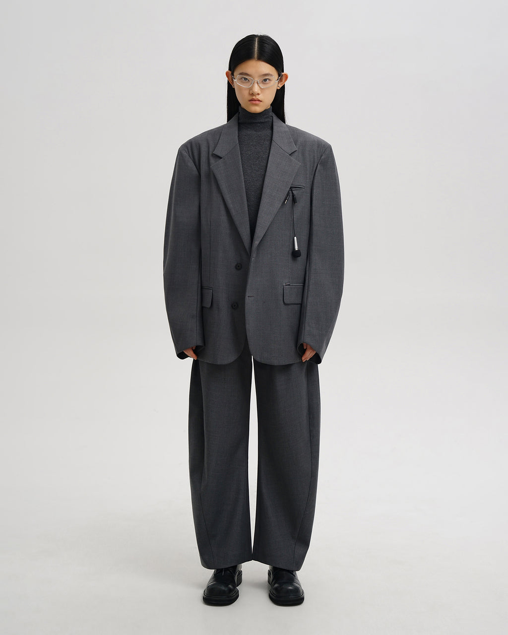 Hoshina Tailored Wool Trousers