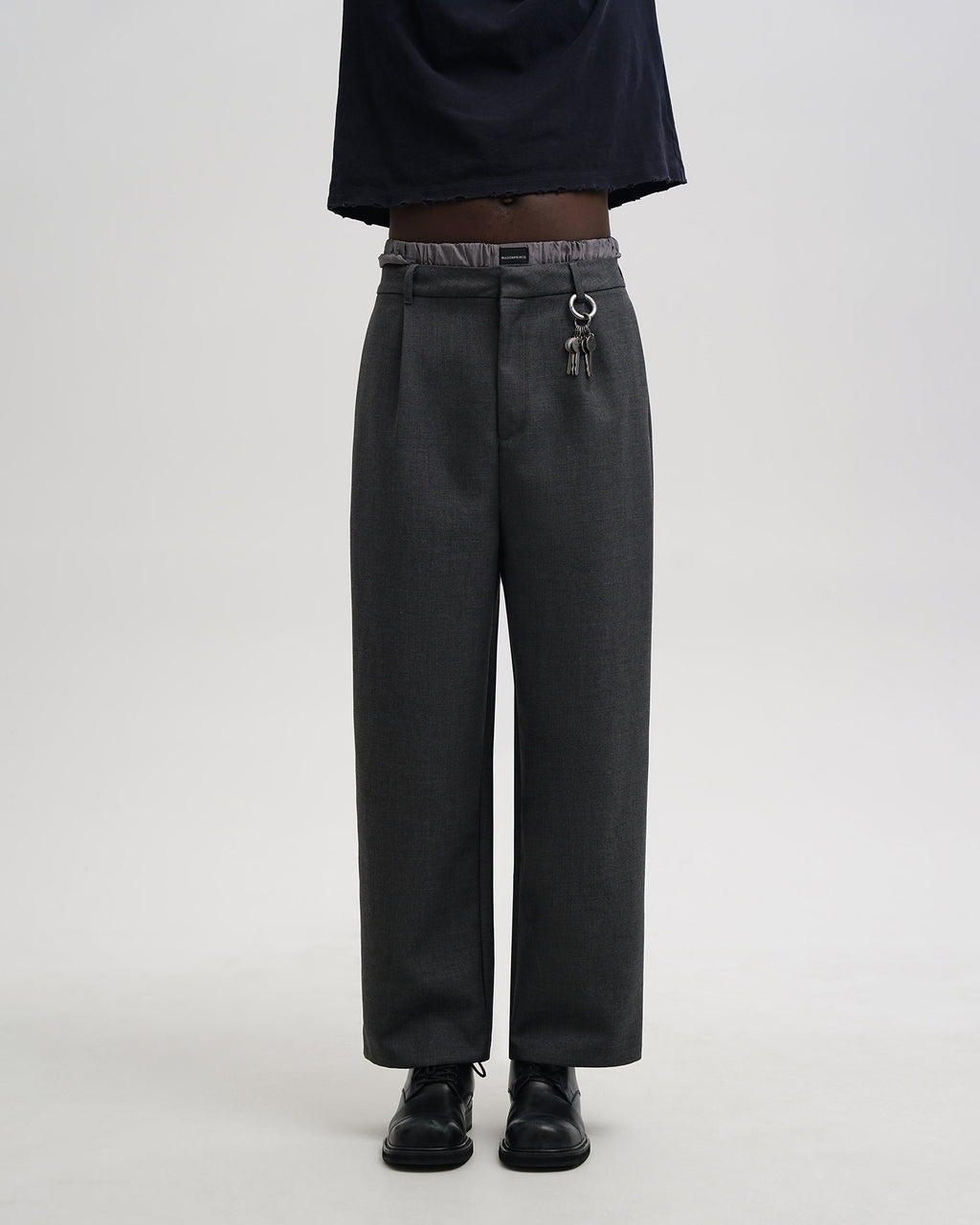 Key Wool Blend Trousers
