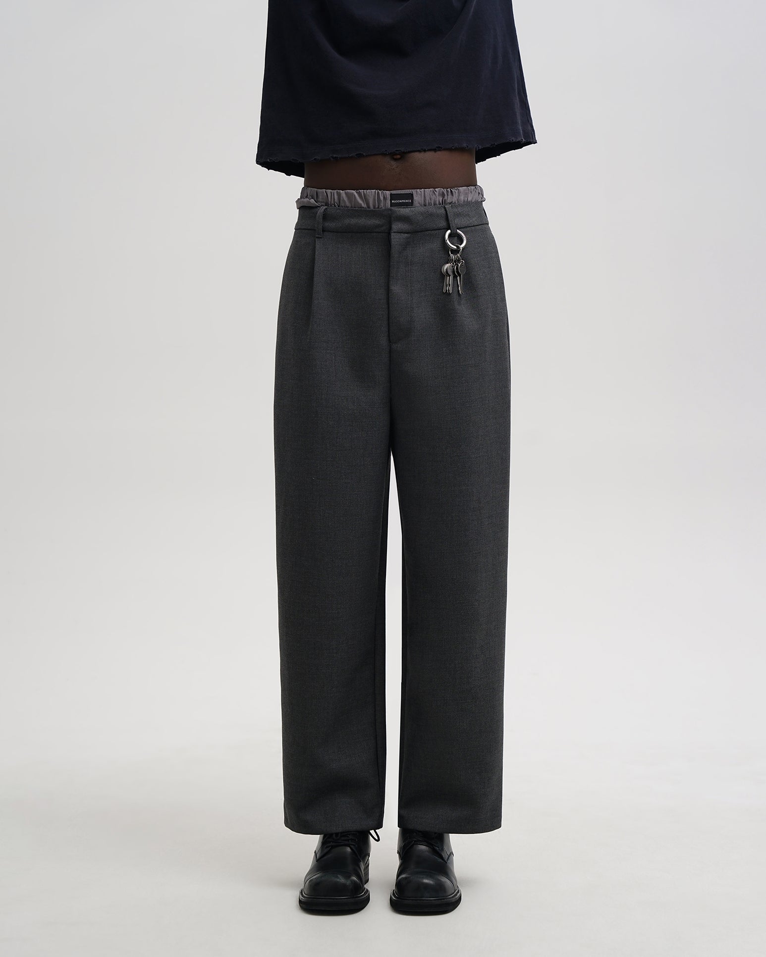 Key Wool Blend Trousers