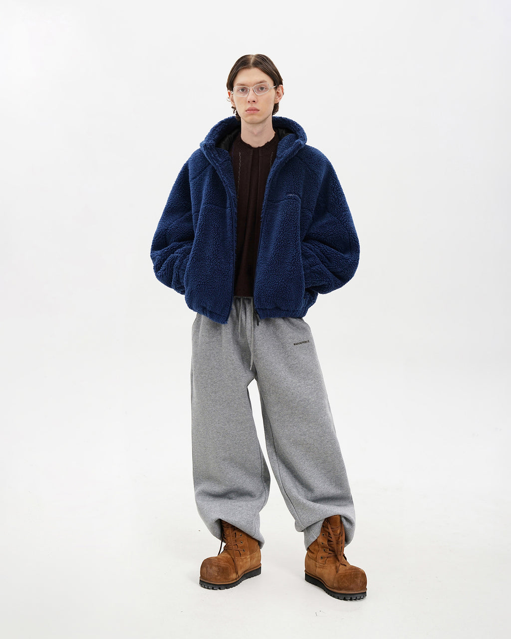 Anti-Static Sherpa Zip Hood Jacket