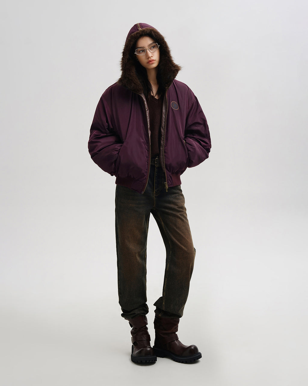 Vintage Academy Bomber Jacket