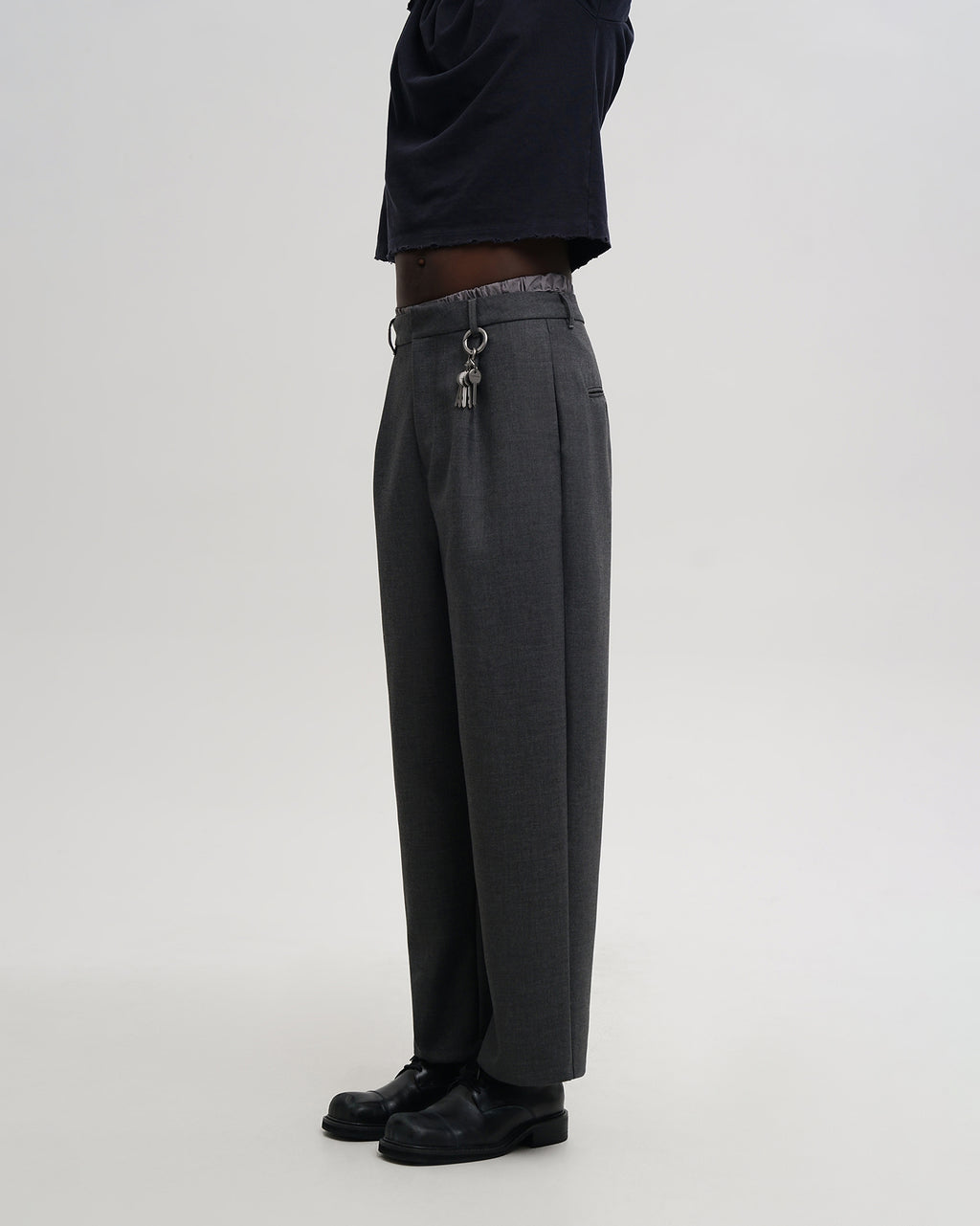 Key Wool Blend Trousers