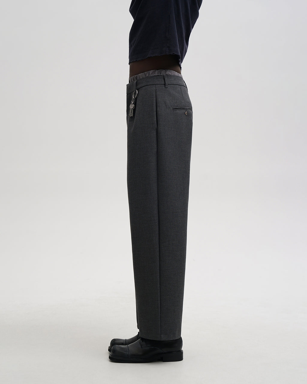 Key Wool Blend Trousers