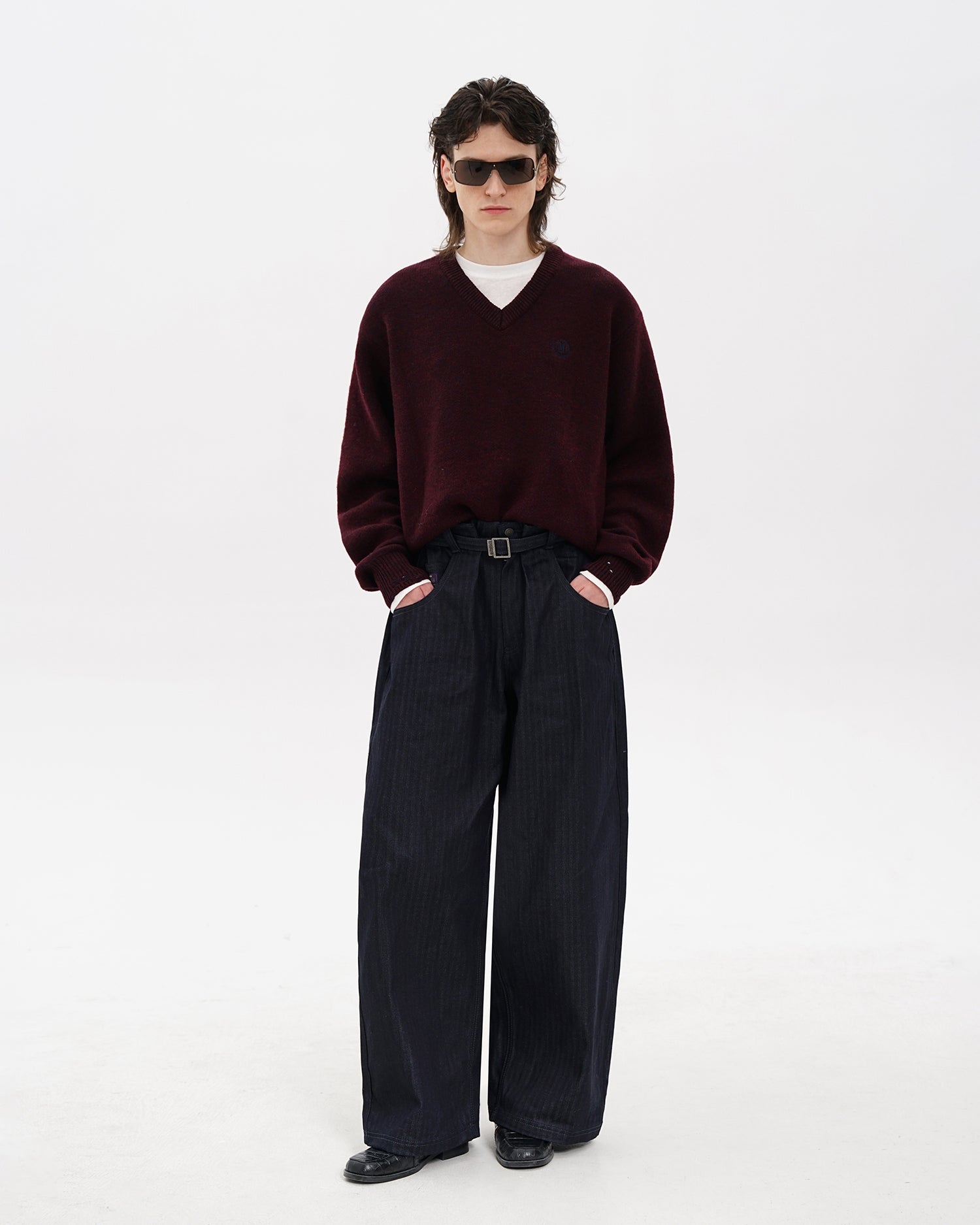 Doubleface Layered Itsuma Wool Knit