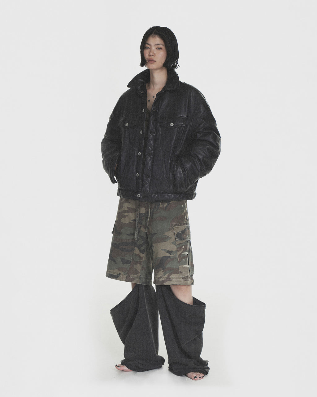 808 Modular Camo Knit Pants