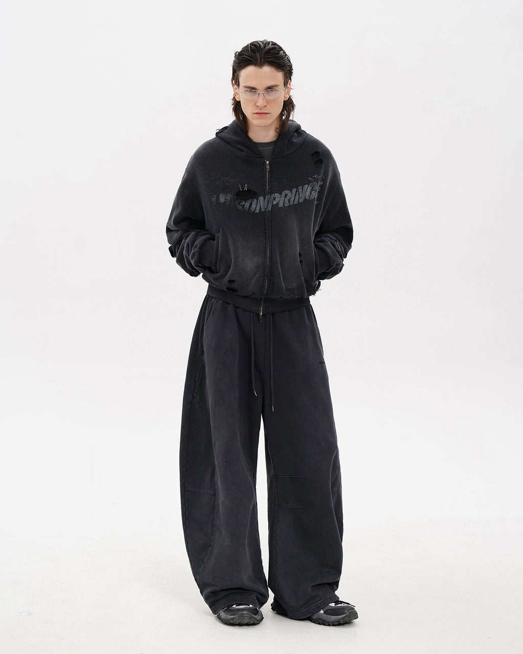 Iron Grey Cocoon Sweatpants