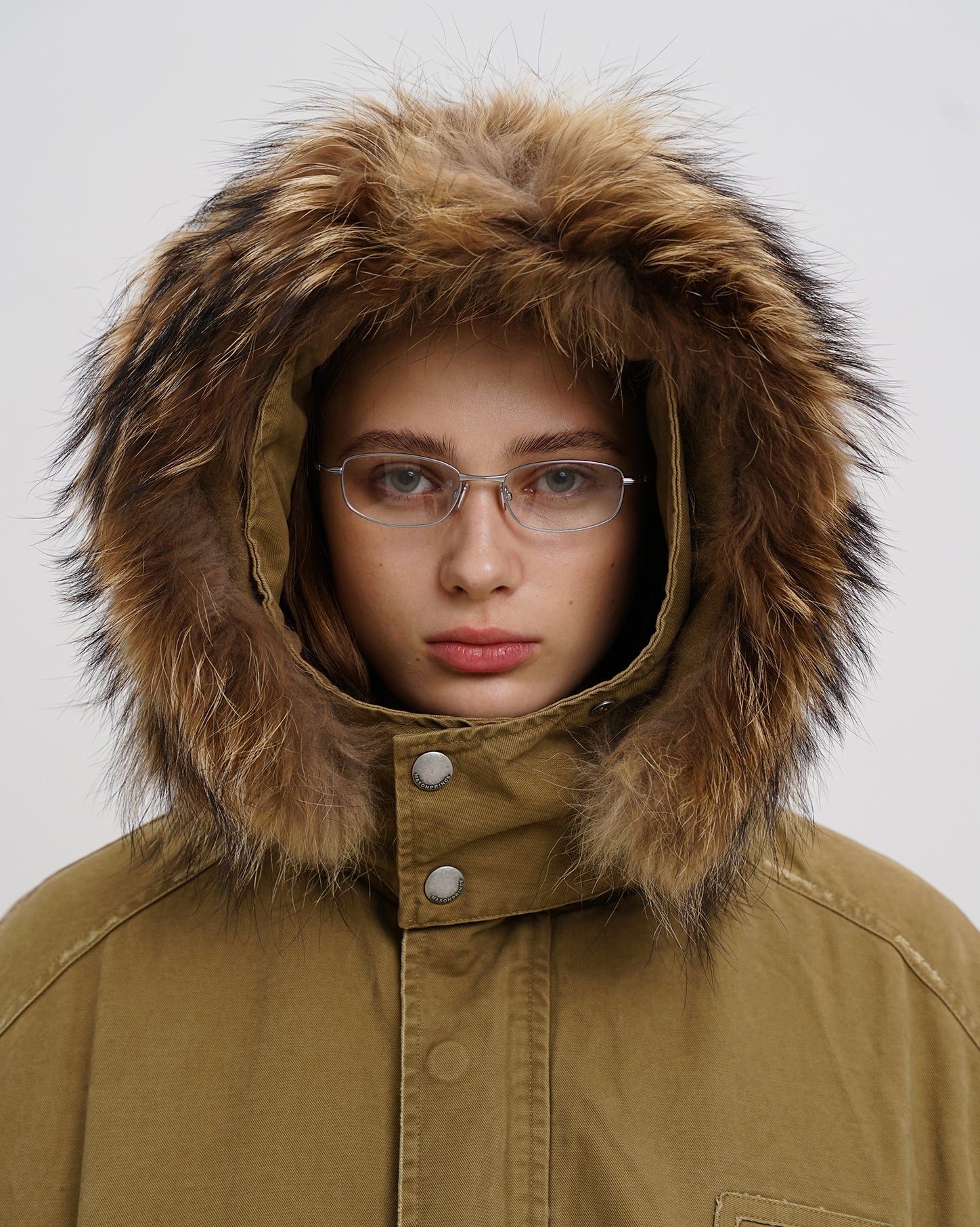 Vintage Fur Hood Parka