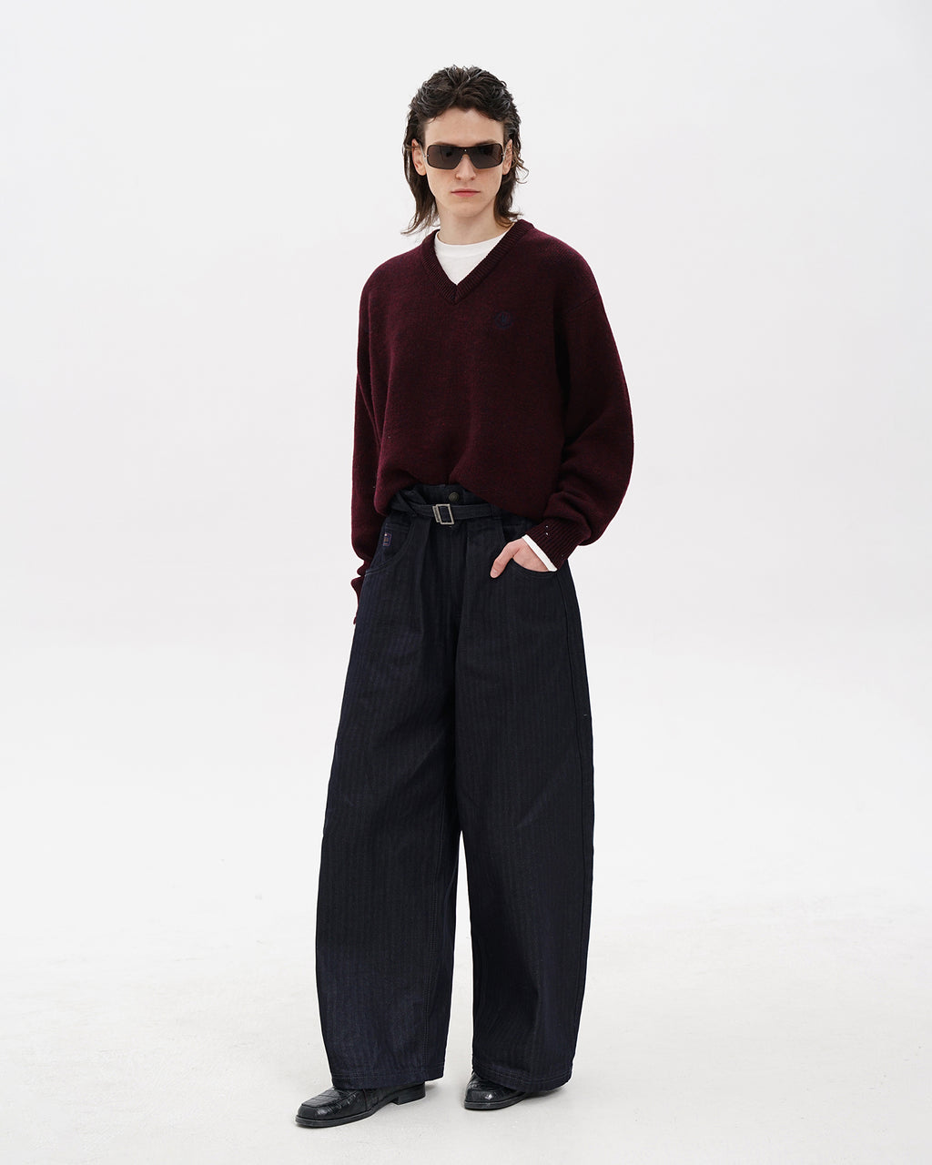 Doubleface Layered Itsuma Wool Knit