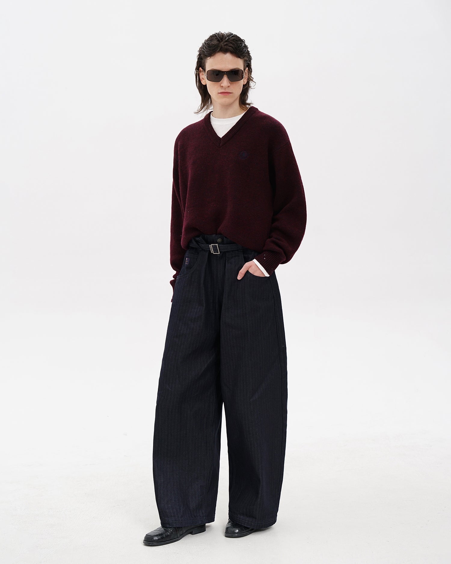 Doubleface Layered Itsuma Wool Knit