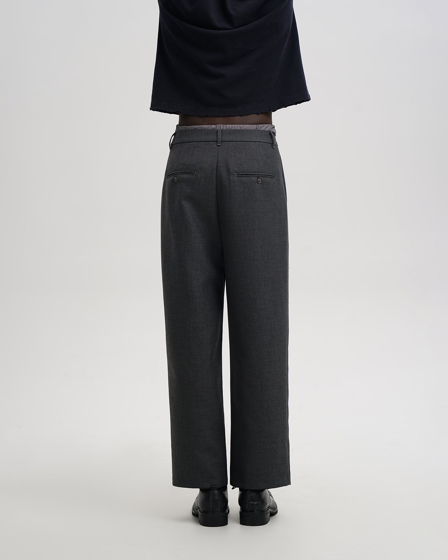 Key Wool Blend Trousers