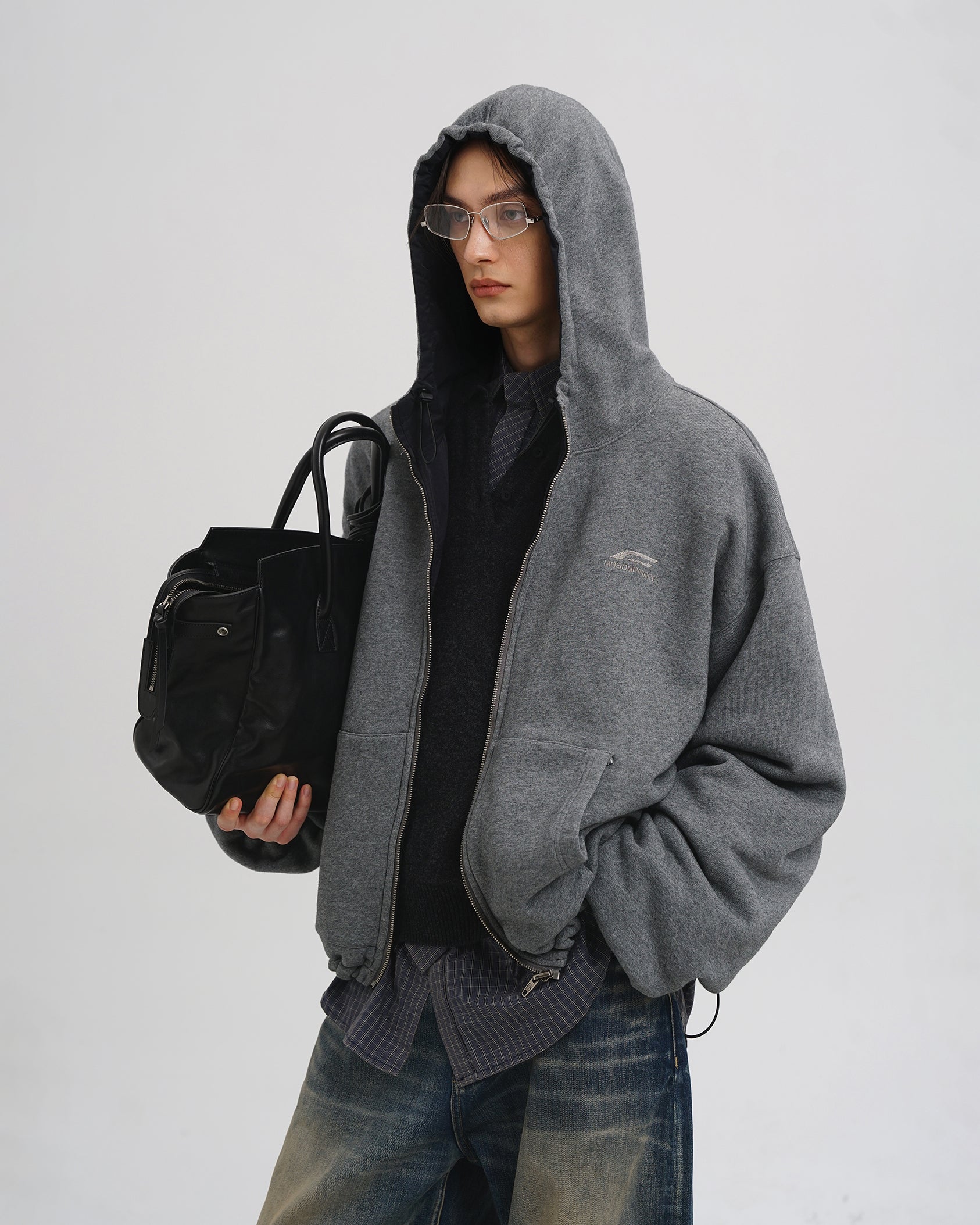 Dual Form Reversible Hoodie Jacket