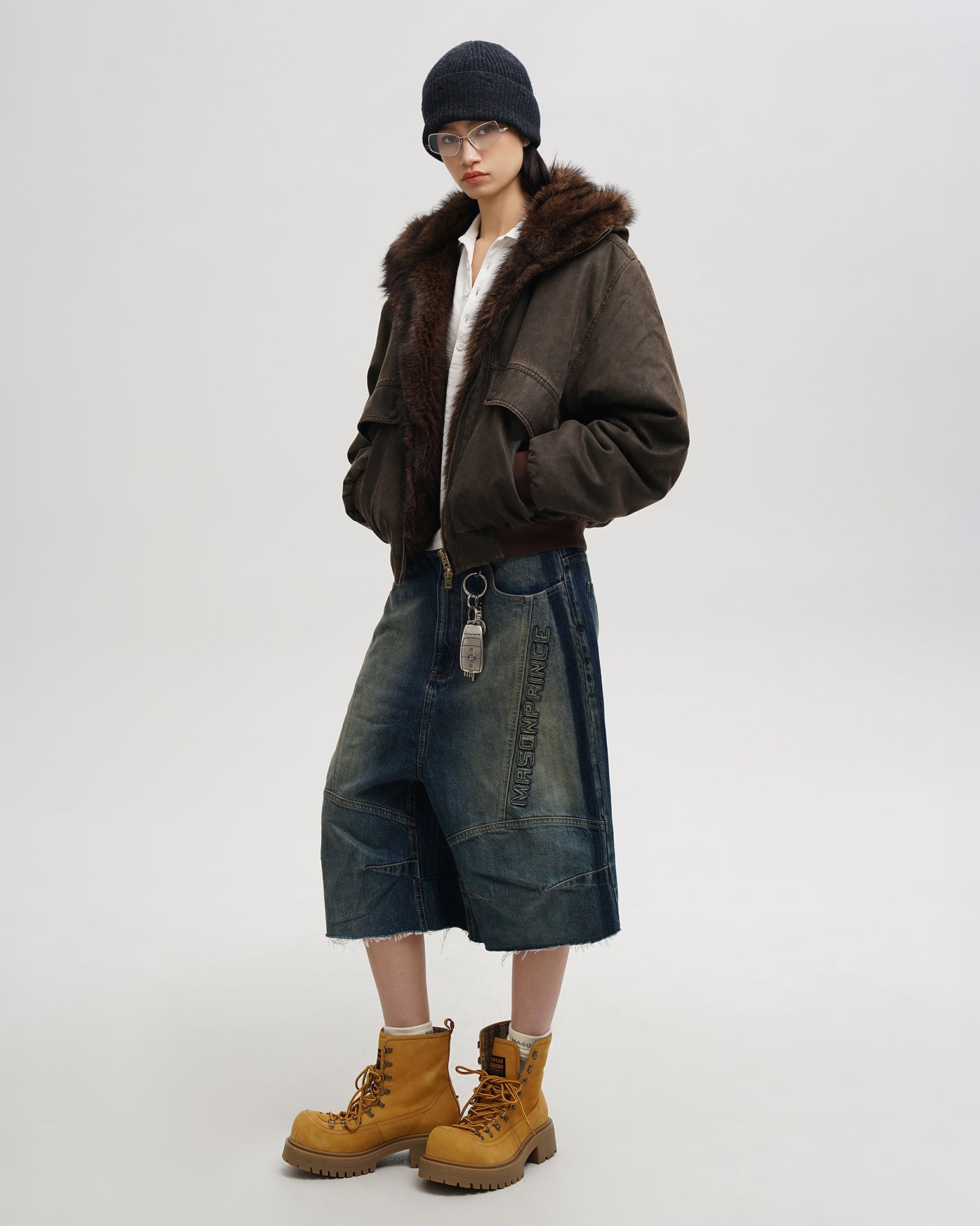 Y2K Washed Blue Denim