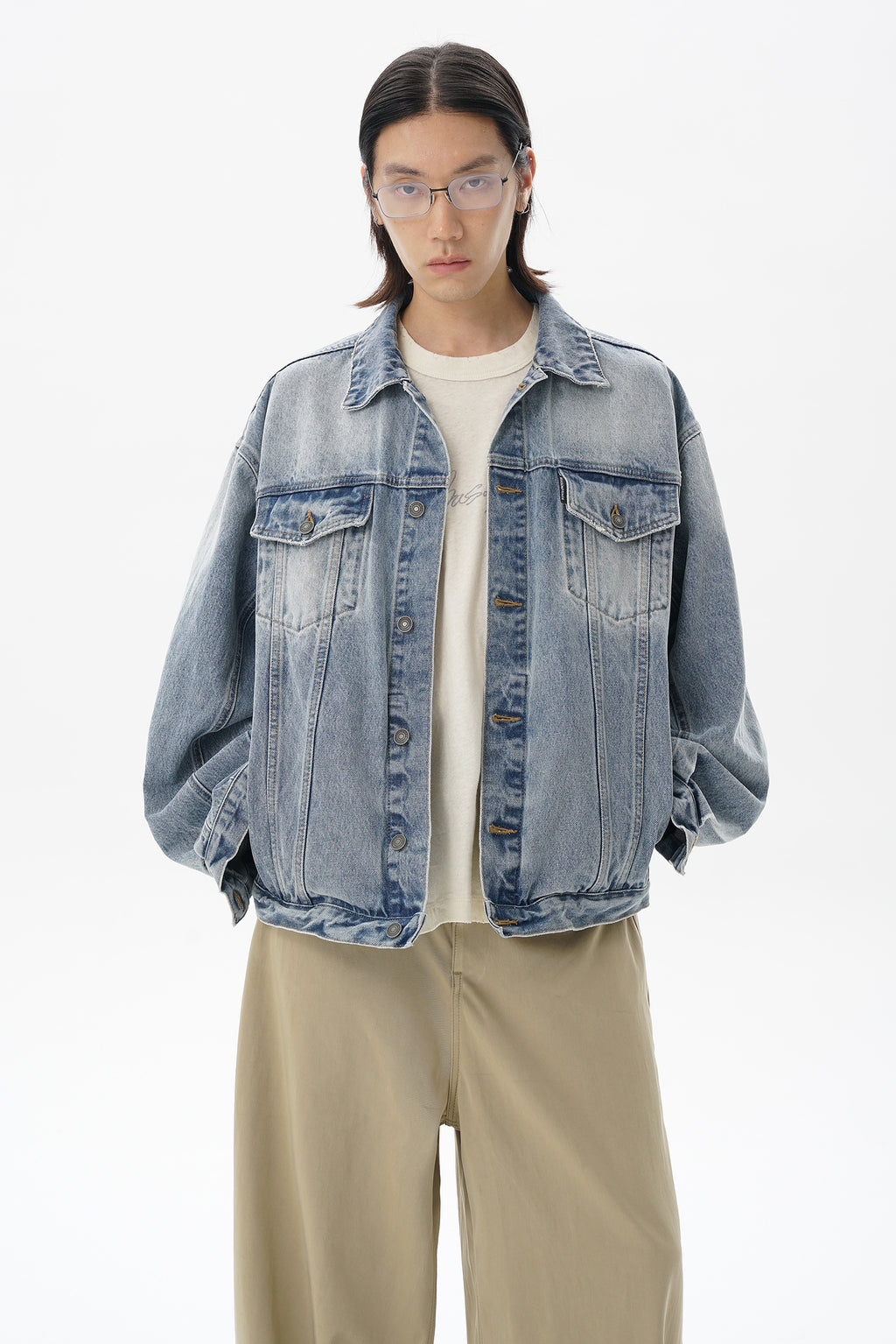 Faded 80s Denim Jacket