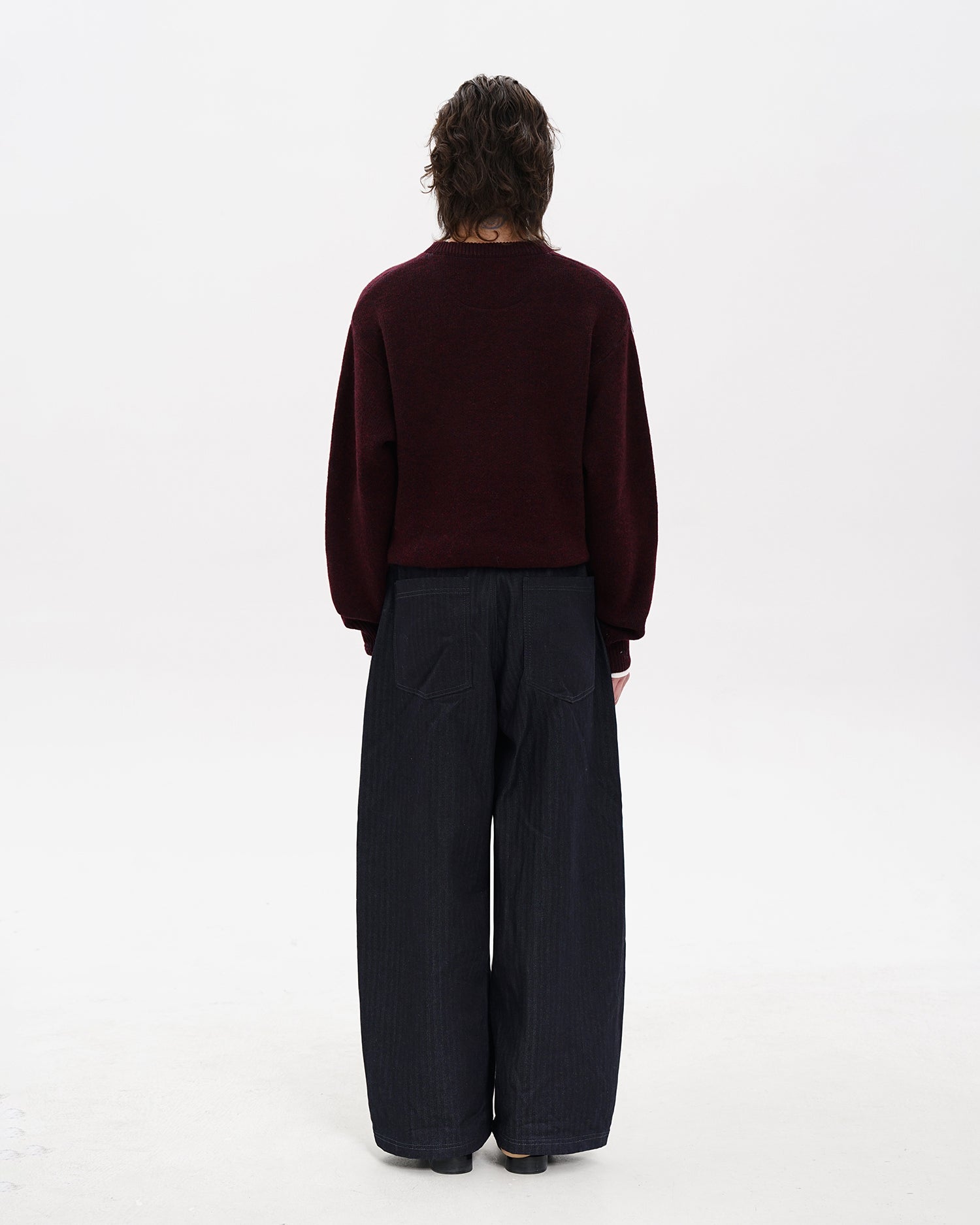Doubleface Layered Itsuma Wool Knit