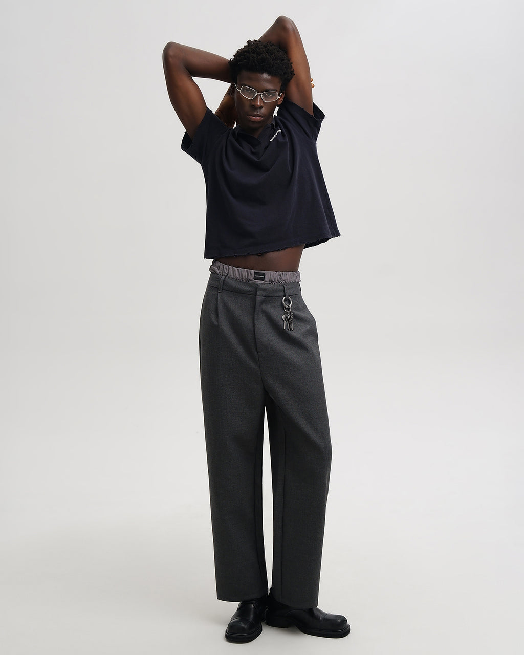 Key Wool Blend Trousers