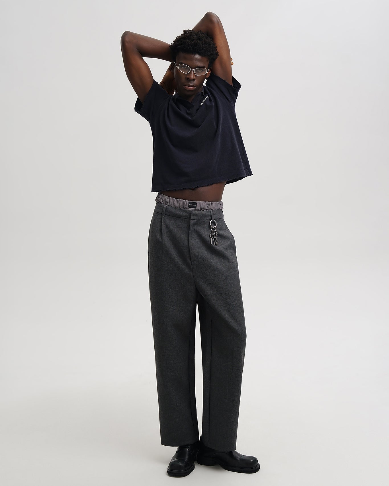 Key Wool Blend Trousers