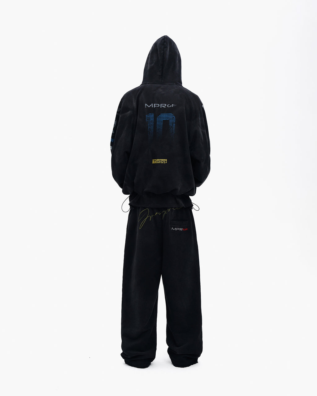 Racing Graphic Zip Hoodie