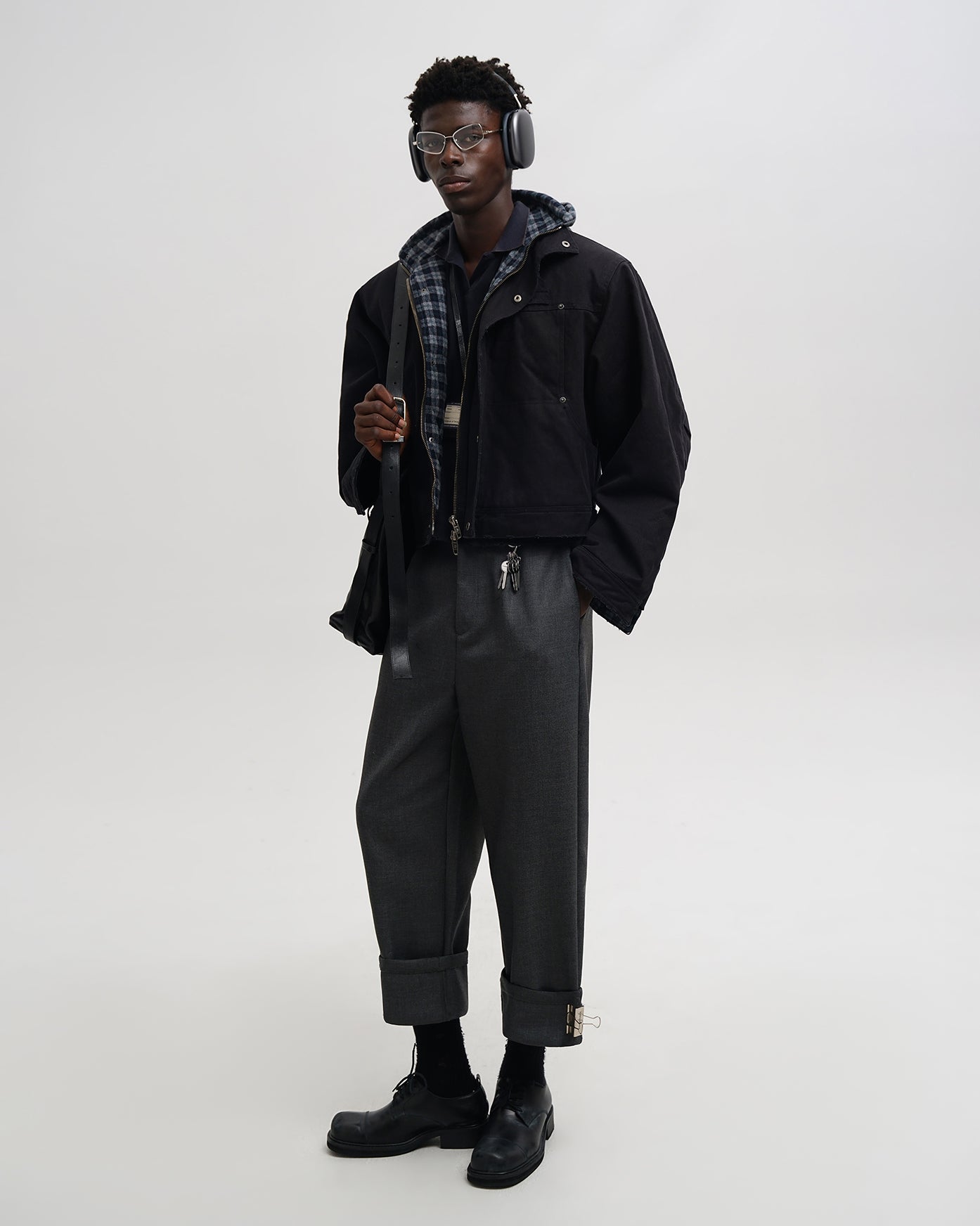 Key Wool Blend Trousers