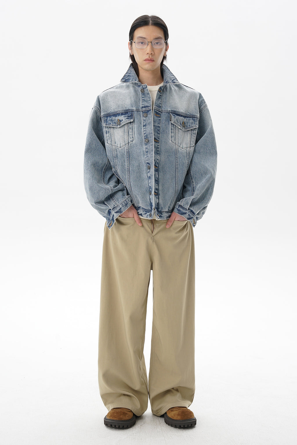 Faded 80s Denim Jacket