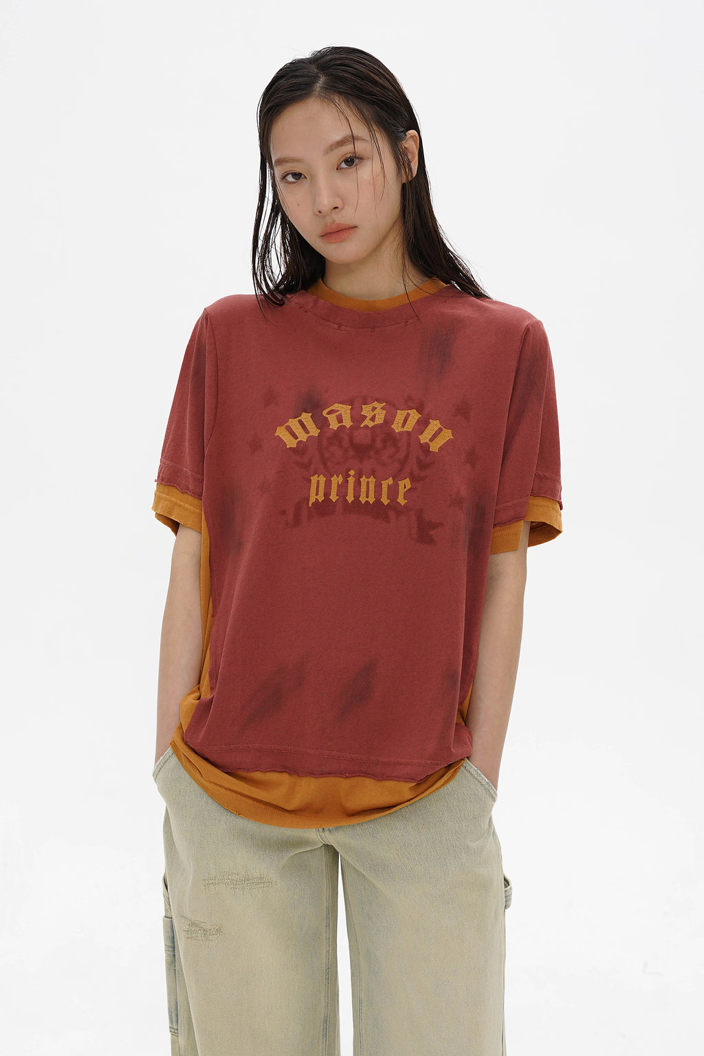 90S Contrast Tee-Shirt