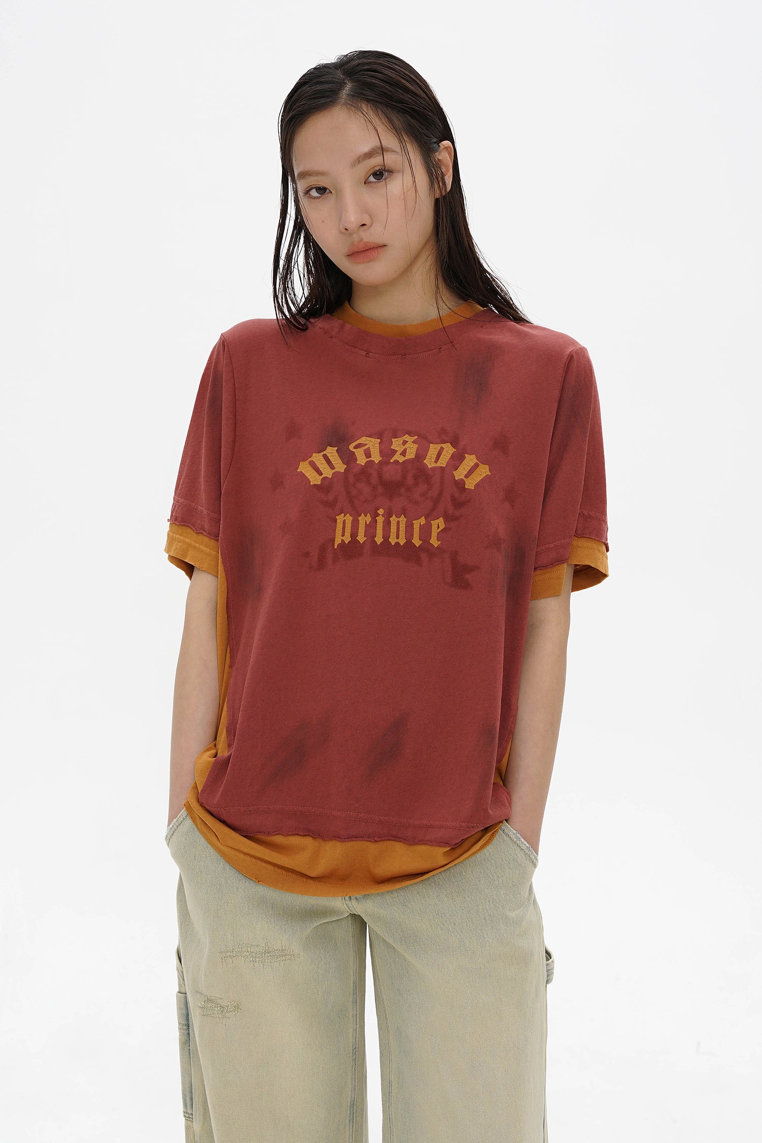 90S Contrast Tee-Shirt