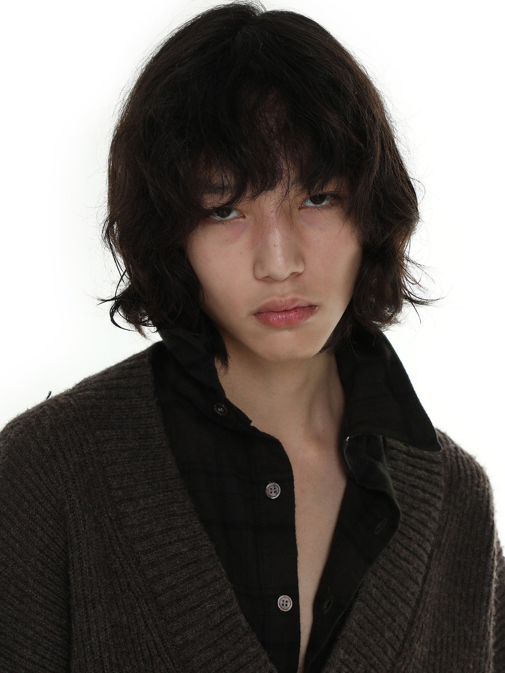 Shirt Wool V-neck Jumper