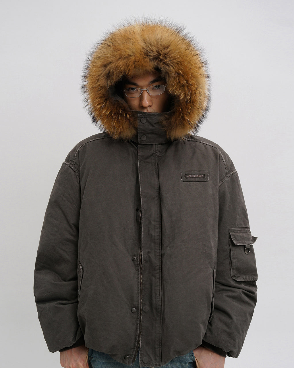 Vintage Fur Hood Parka