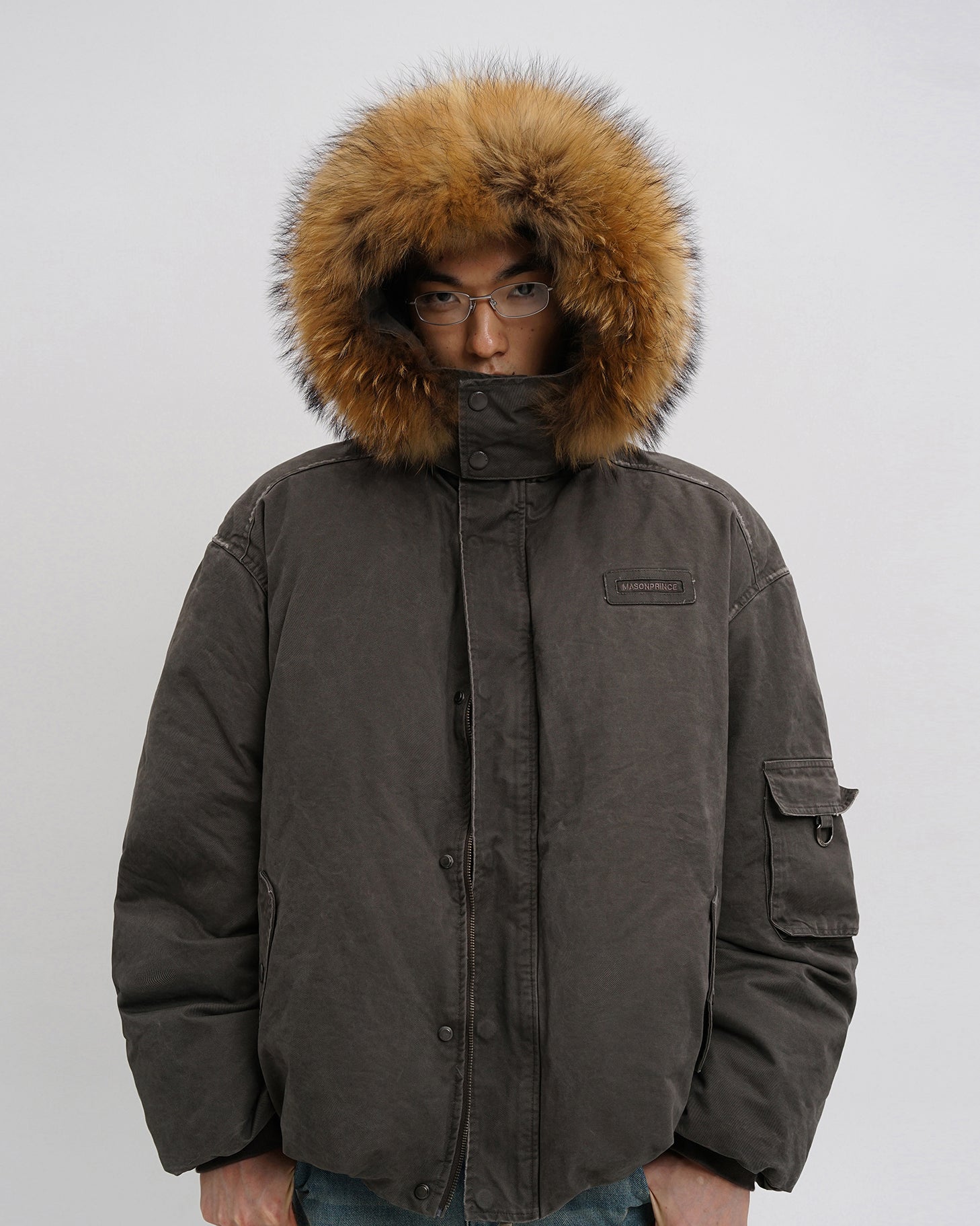 Vintage Fur Hood Parka