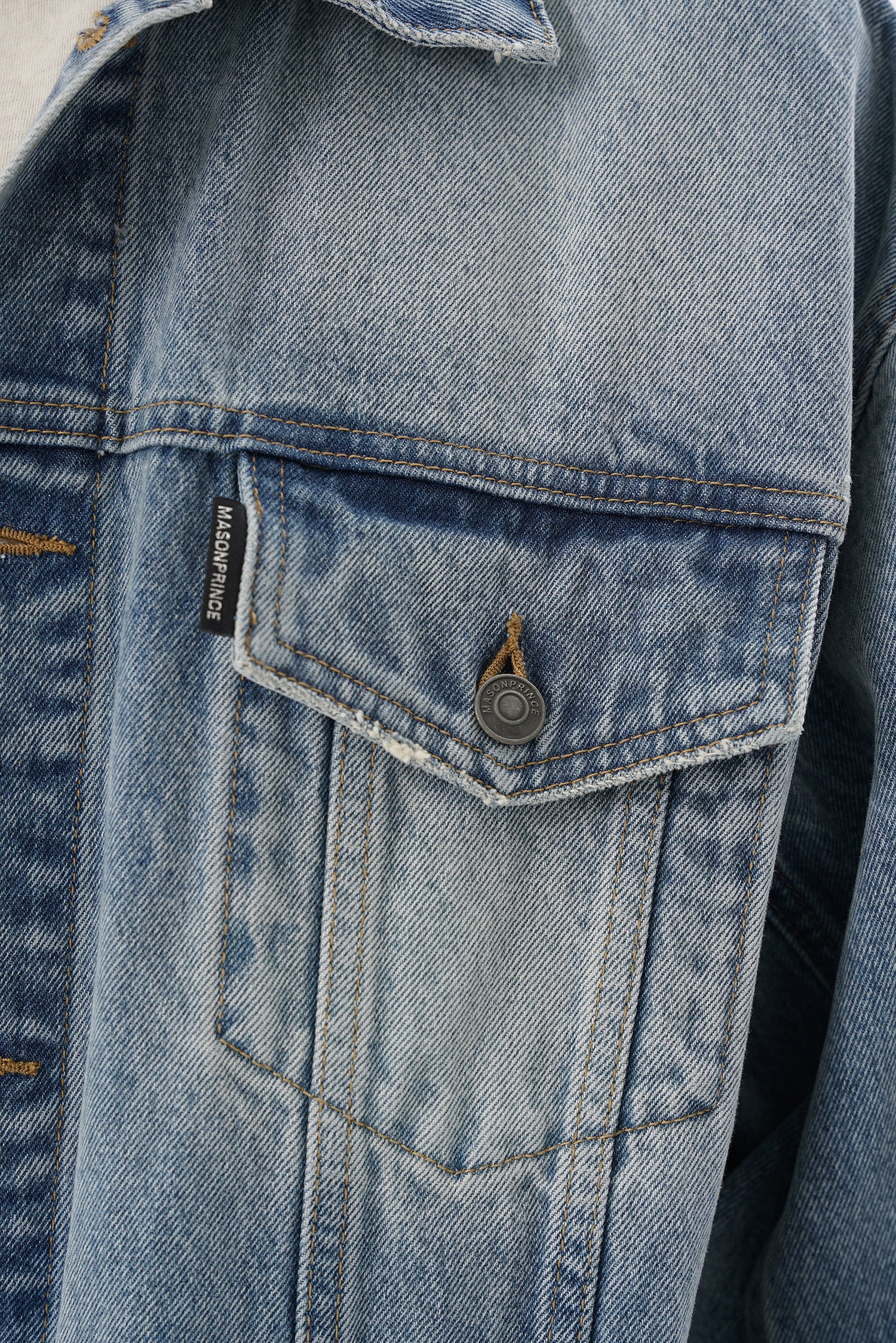 Faded 80s Denim Jacket